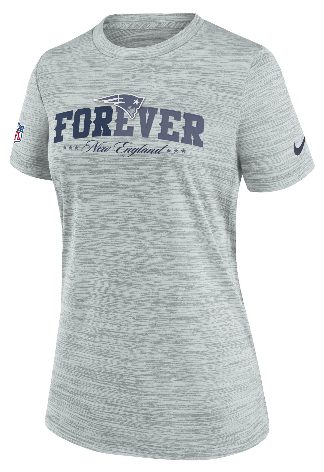 Nike Women's New England Patriots NFL Rivalries Velocity T-Shirt