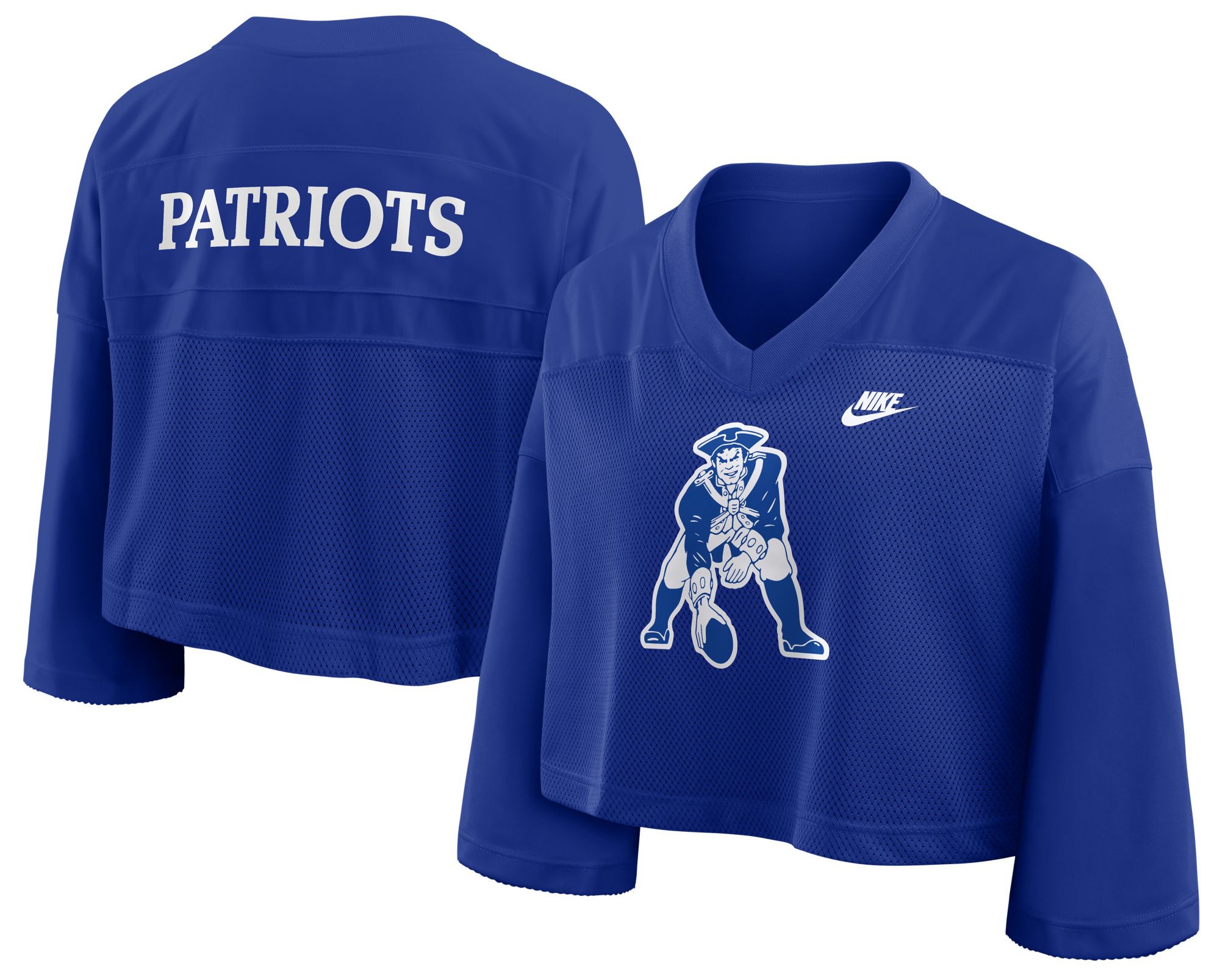 Nike Women's New England Patriots Old Royal Rewind Jersey