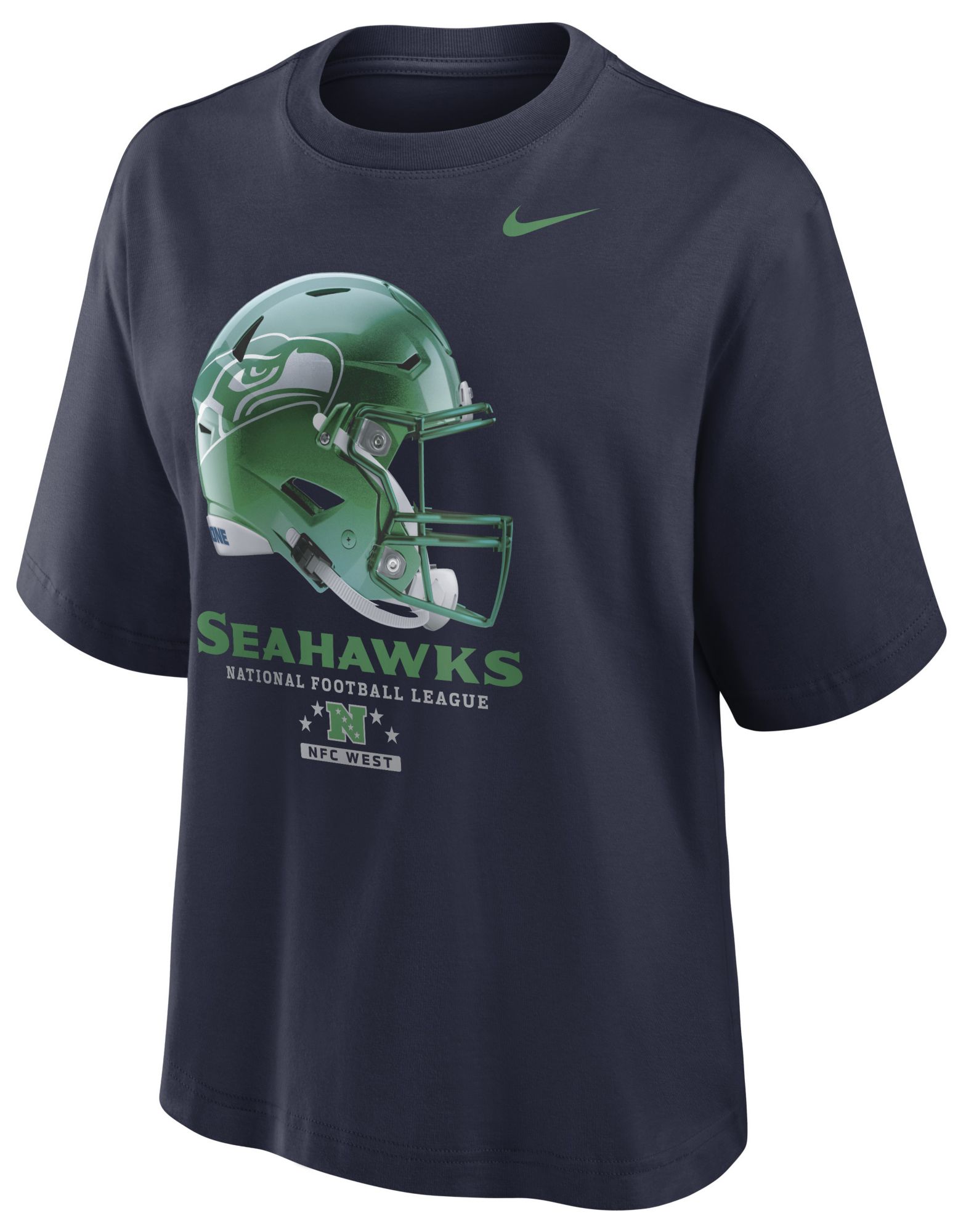Nike Women's Seattle Seahawks NFL Rivalries Velocity Boxy T-Shirt