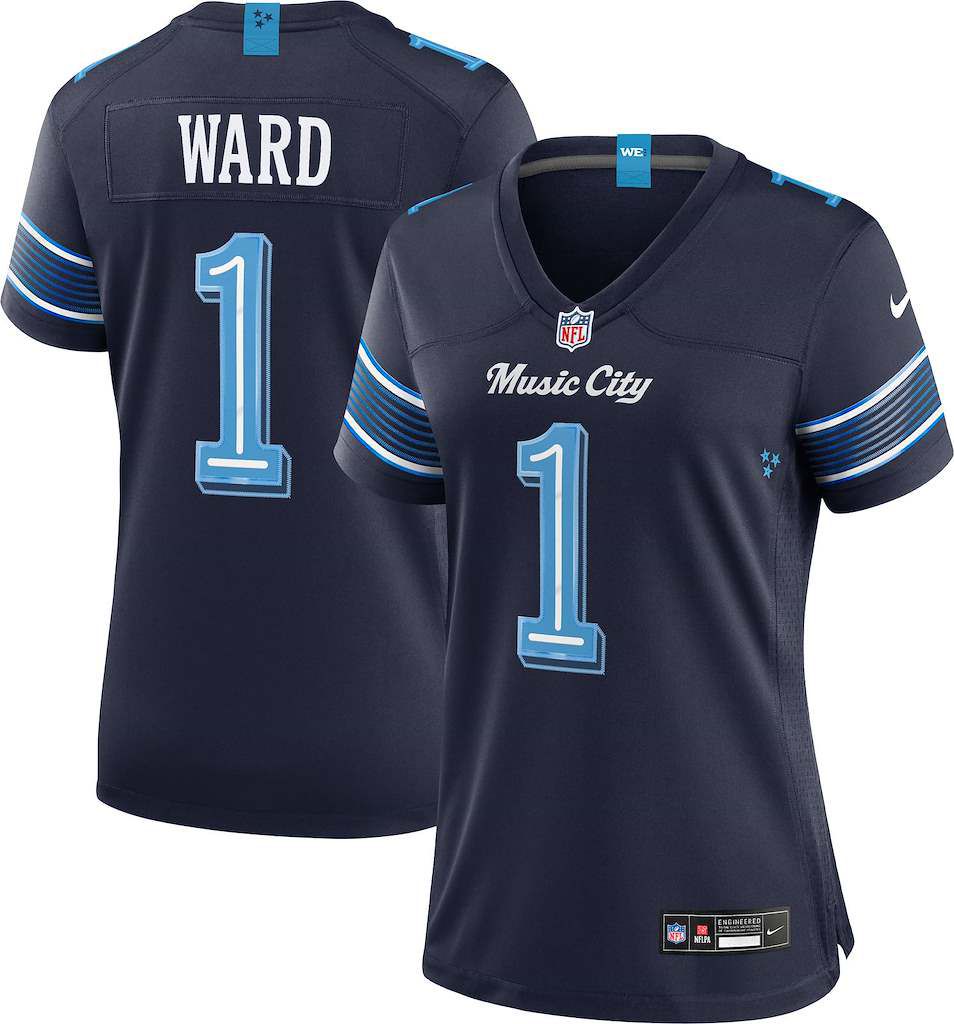 Nike Women's Tennessee Titans Cam Ward NFL Rivalries Game Jersey