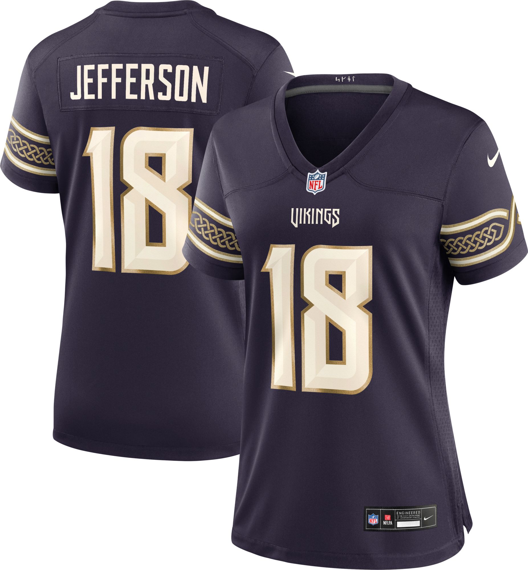 Nike Women's Minnesota Vikings Justin Jefferson NFL Rivalries Game Jersey