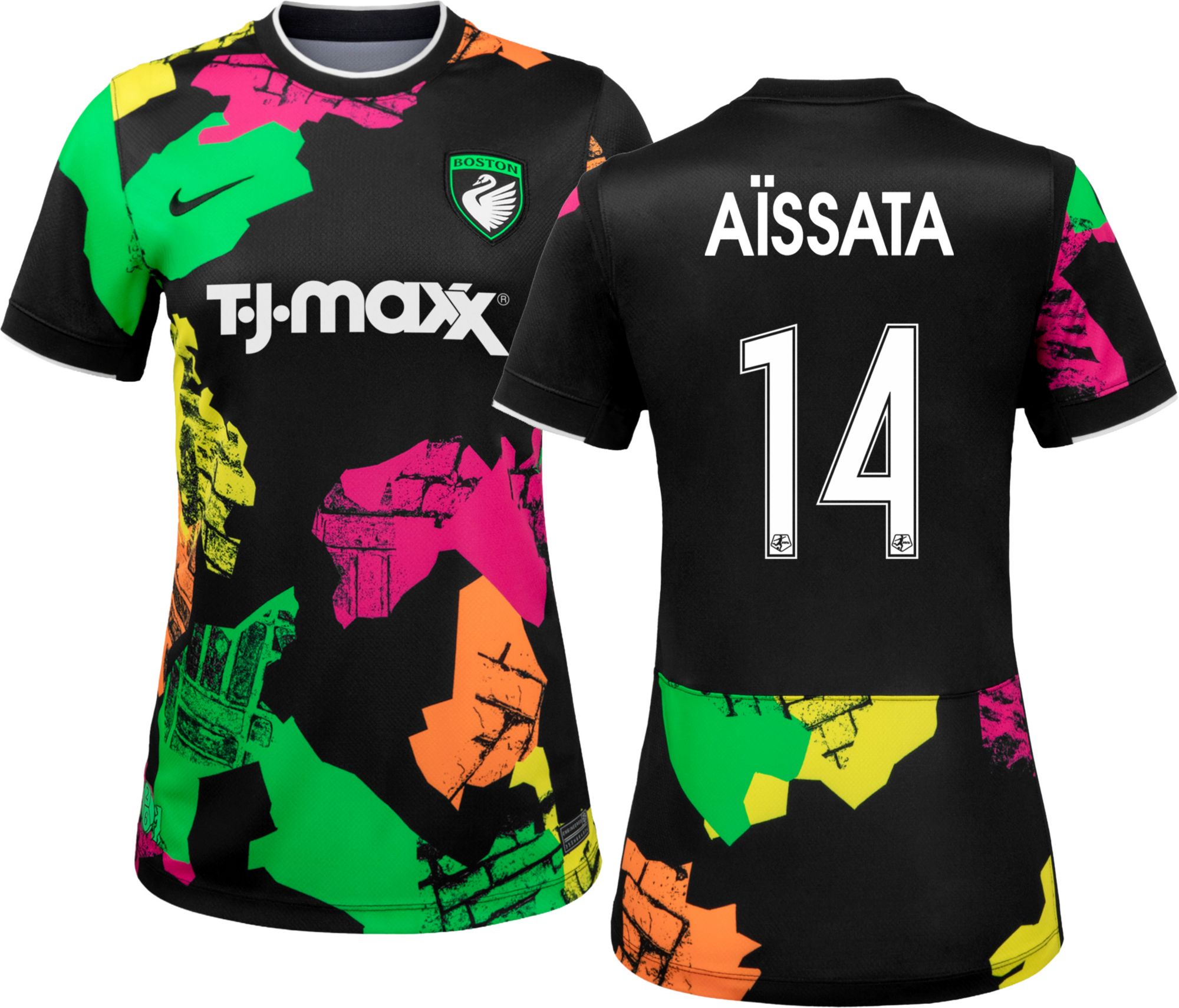 Nike Women's Boston Legacy FC Aissata Traore #14 2026 Away Replica Jersey