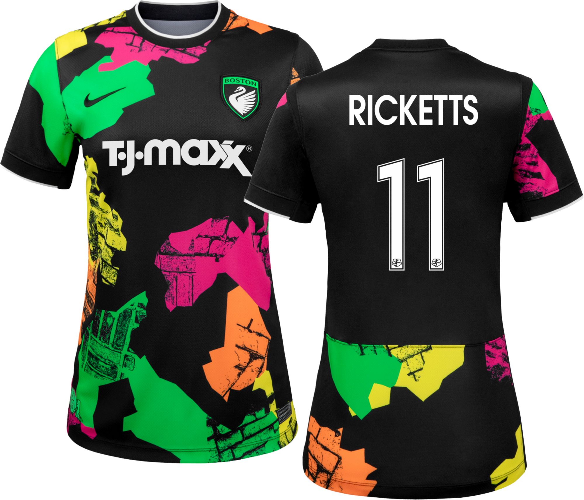 Nike Women's Boston Legacy FC Chloe Ricketts #11 2026 Away Replica Jersey