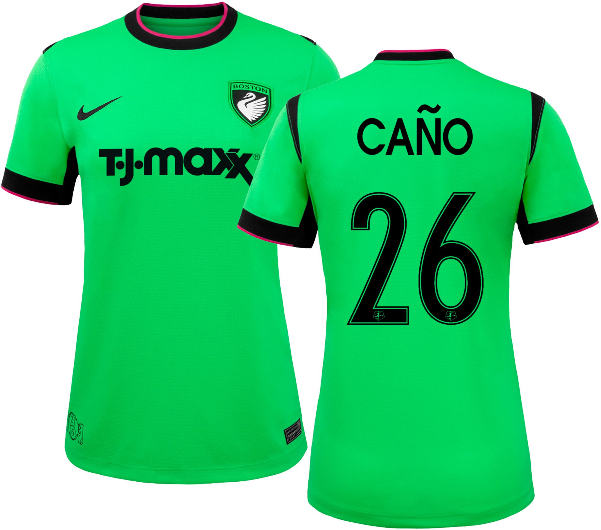 Nike Women's Boston Legacy FC Alba Cano #26 2026 Home Replica Jersey