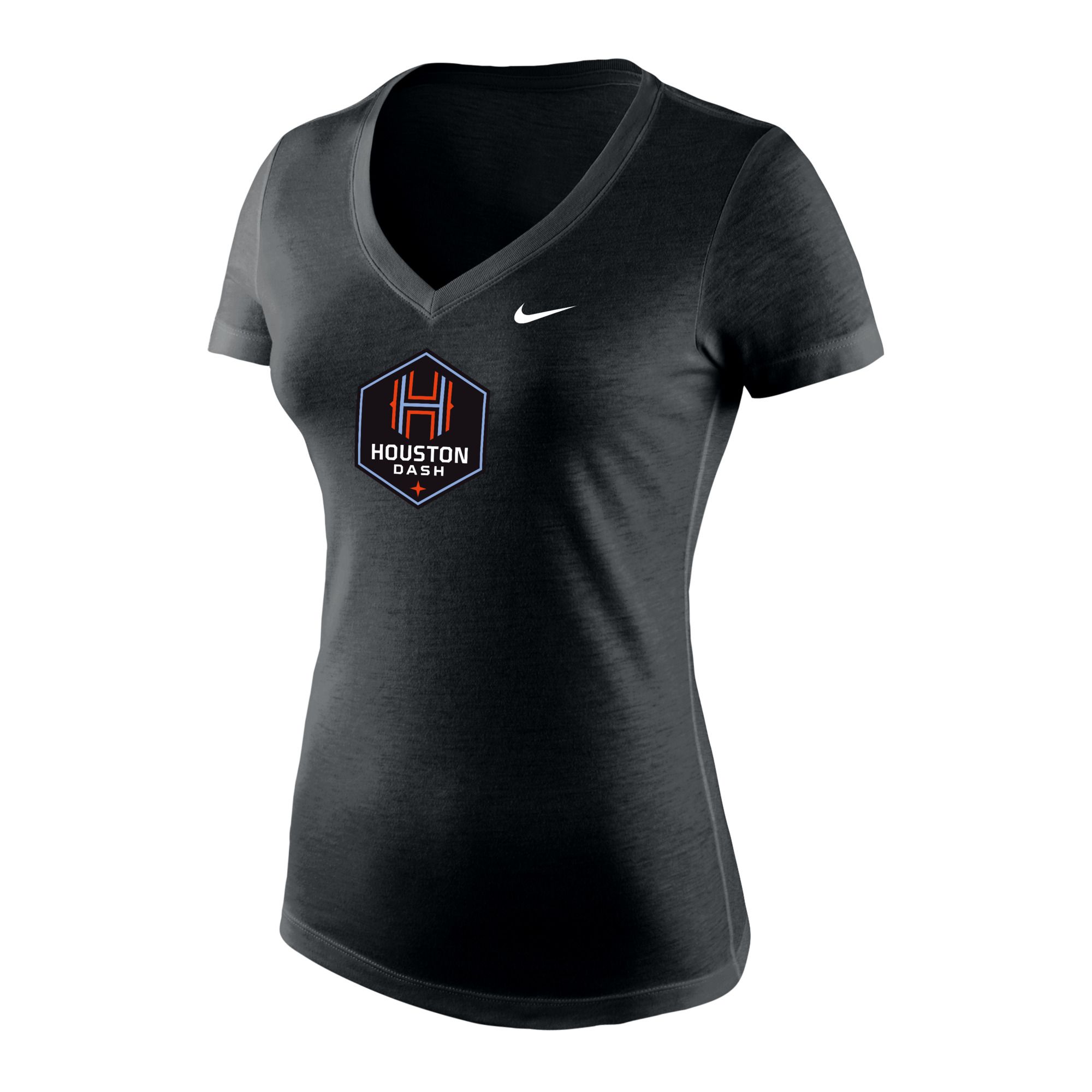 Nike Women's Houston Dash Black Logo T-Shirt