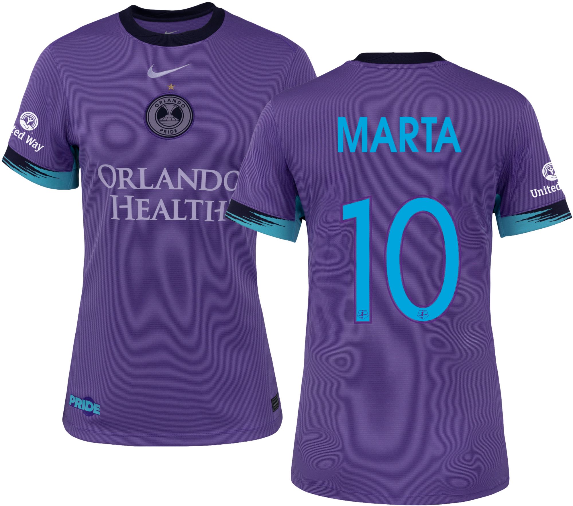 Nike Women's Orlando Pride Marta #10 2026 Home Replica Jersey