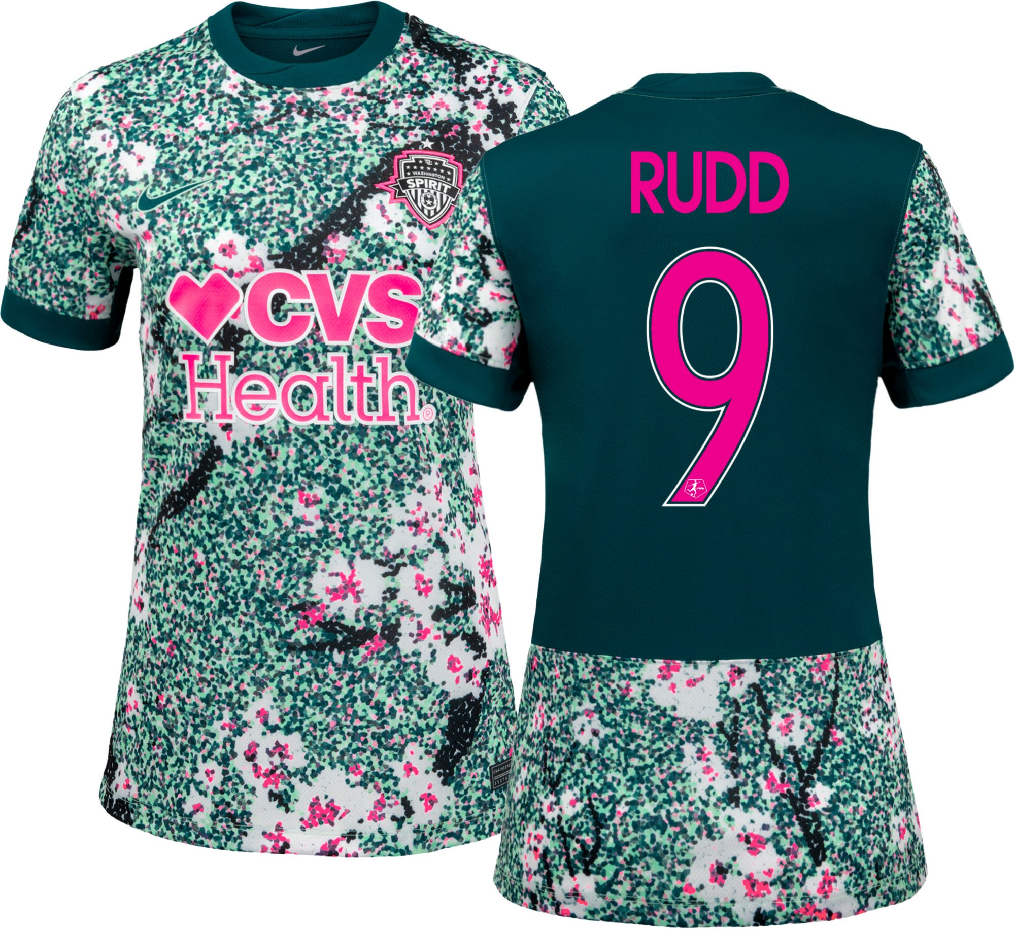 Nike Women's Washington Spirit Tara Rudd #9 2026 Home Replica Jersey