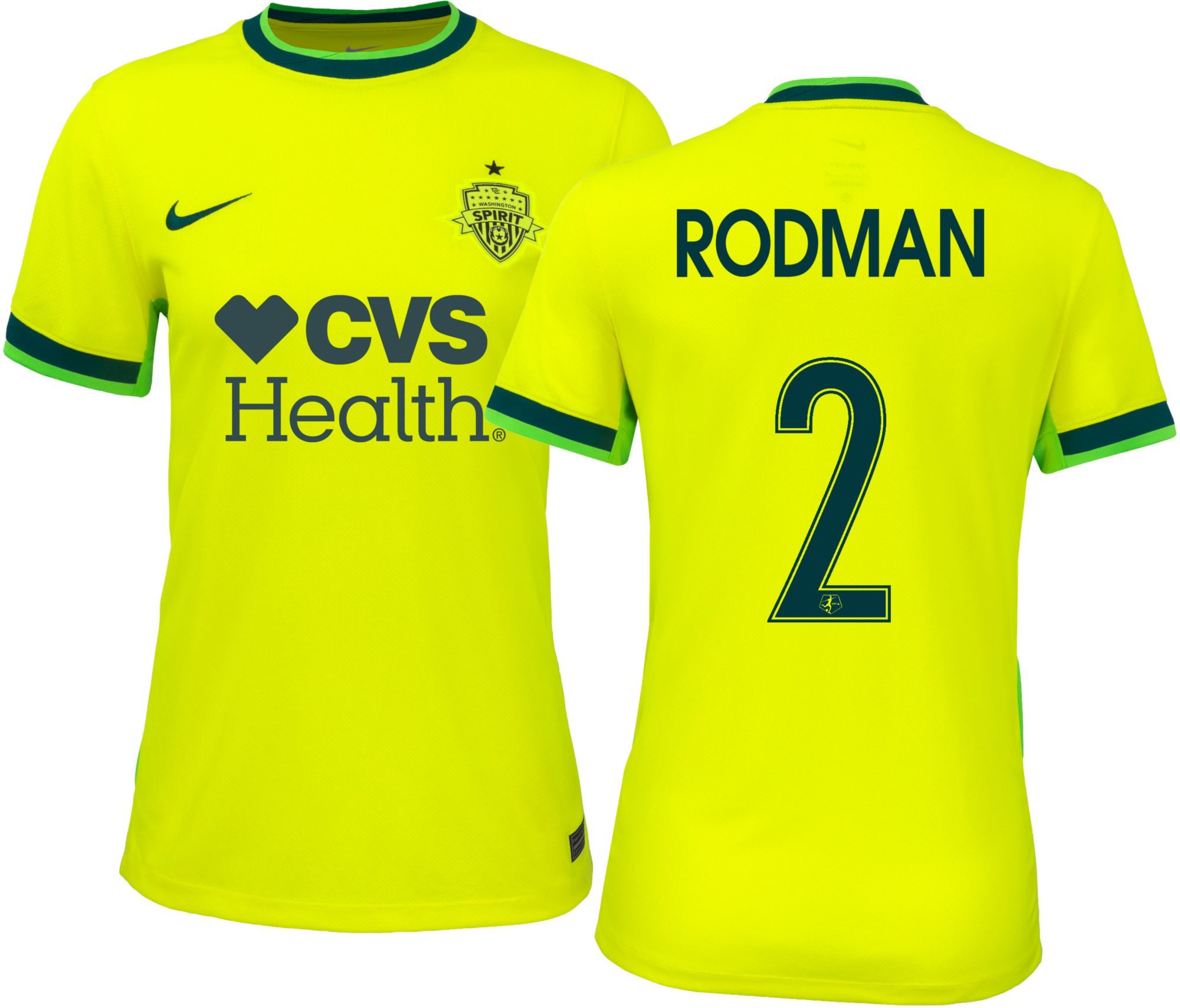 Nike Women's Washington Spirit Trinity Rodman #2 2026 Away Replica Jersey