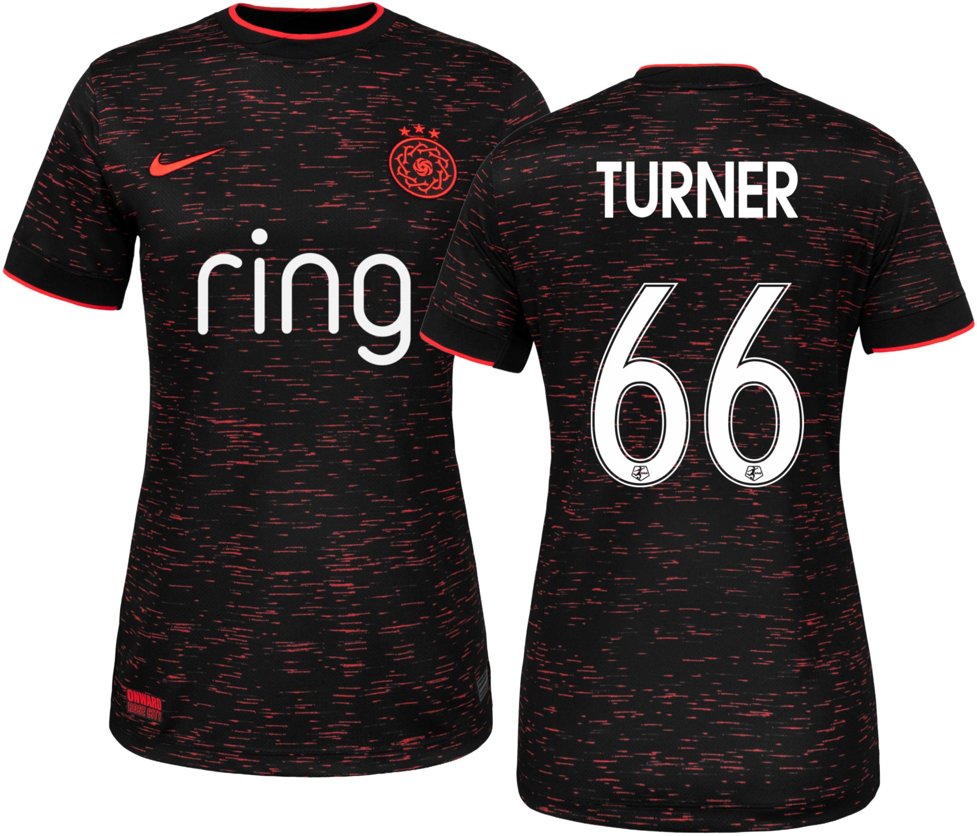 Nike Women's Portland Thorns Reilyn Turner #66 2026 Away Replica Jersey