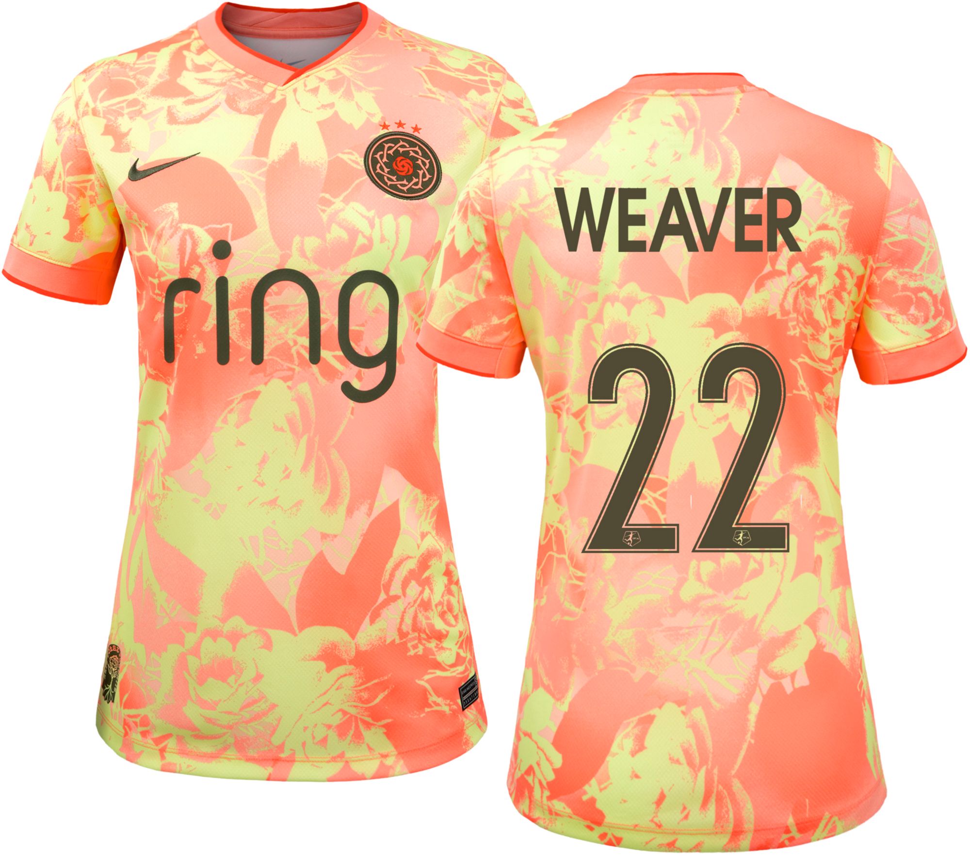 Nike Women's Portland Thorns Morgan Weaver #22 2026 Home Replica Jersey