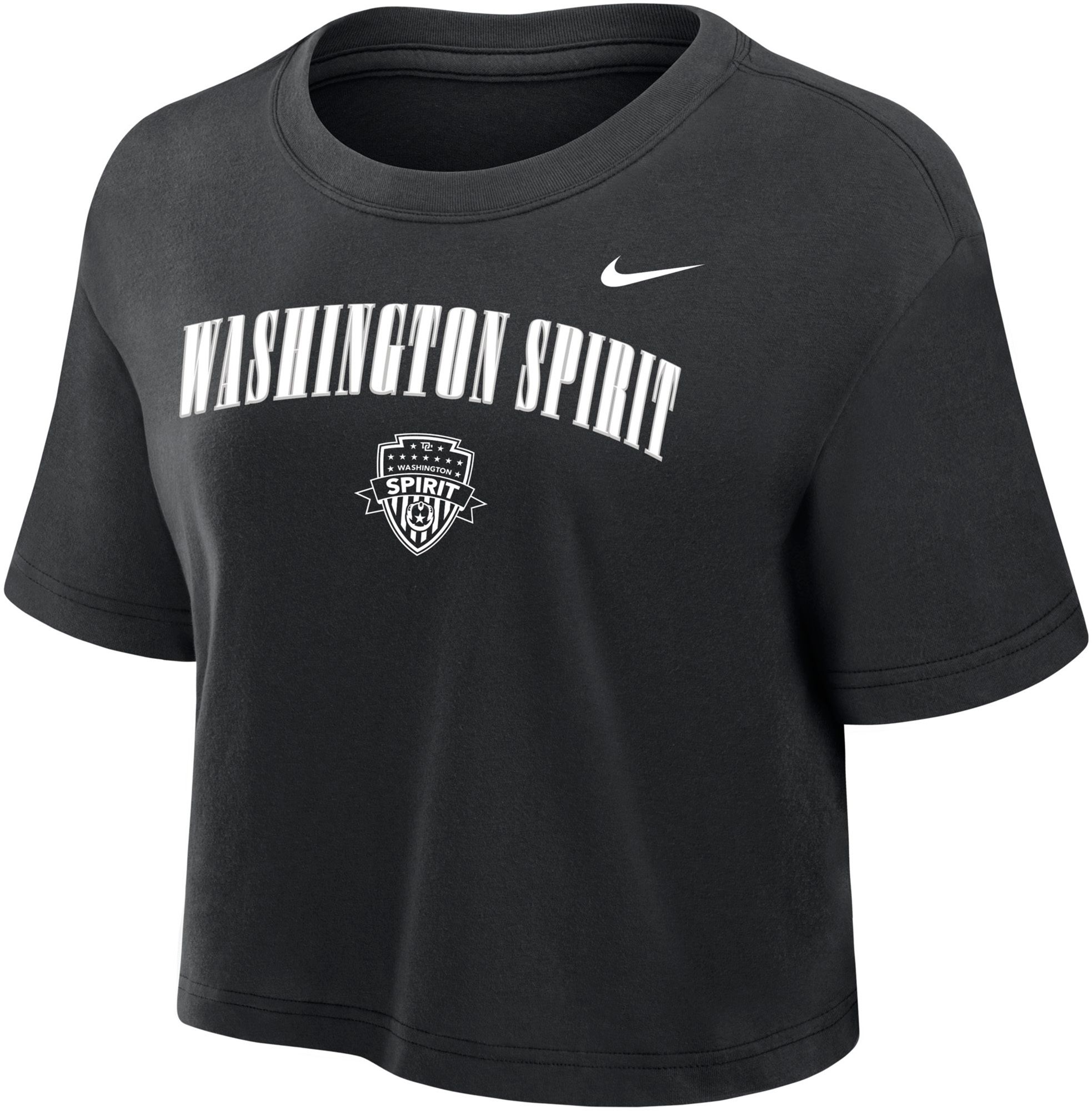 Nike Women's Washington Spirit Black Arch Team Crest T-Shirt