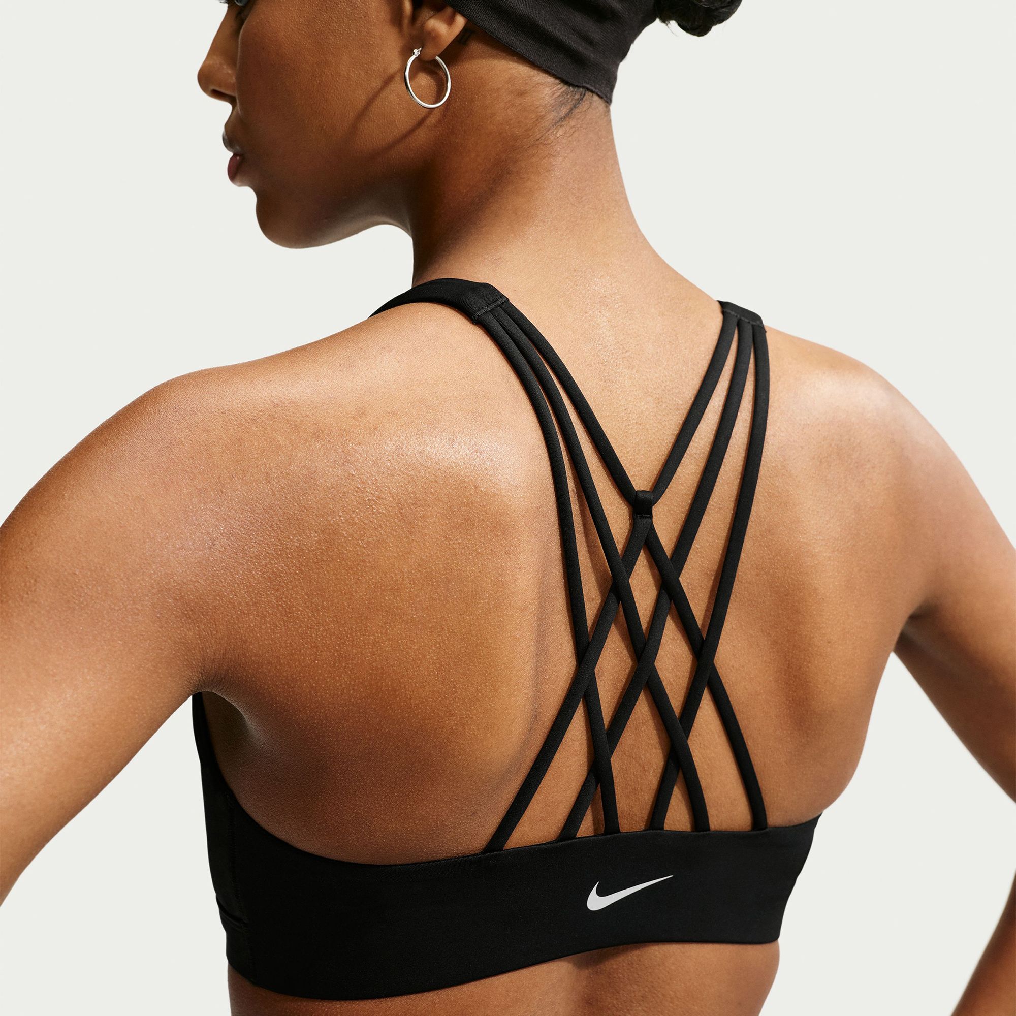 Nike Women's Indy Plunge Strappy Light-Support Sports Bra