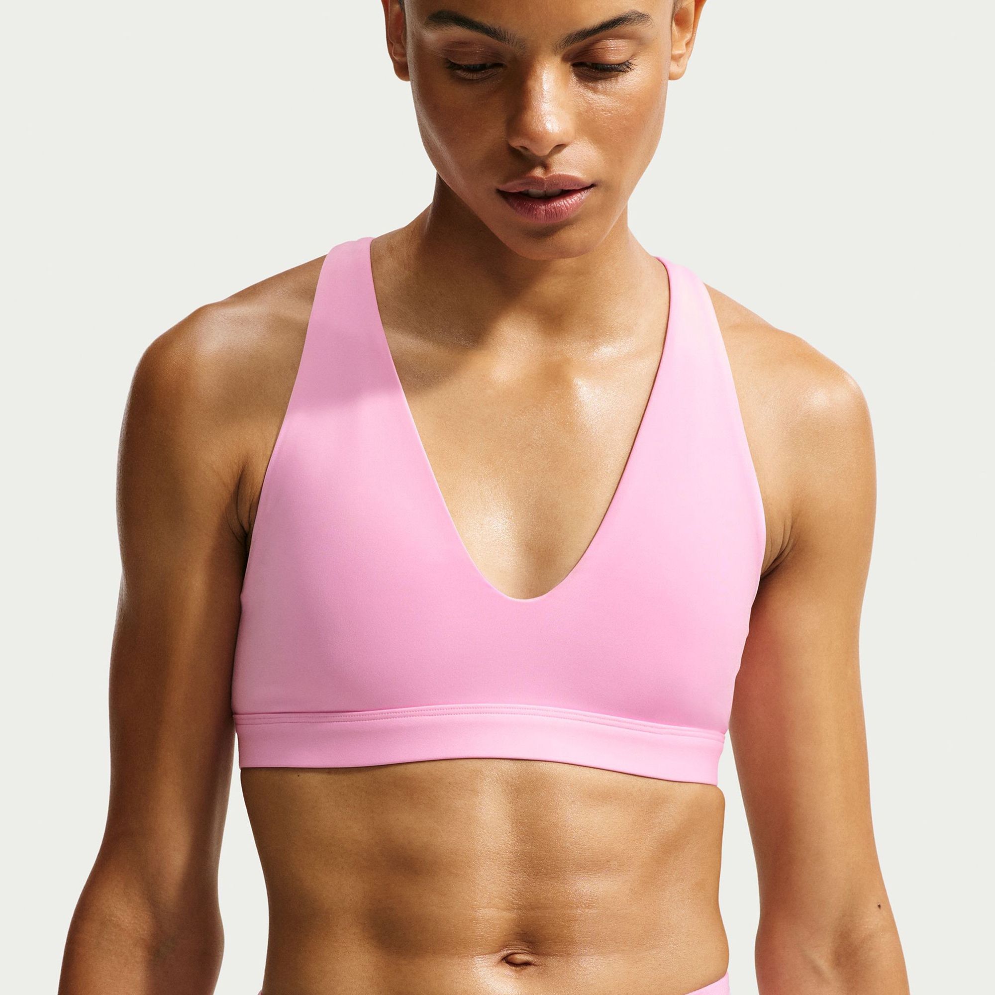Nike Women's Indy Light-Support Plunge Sports Bra