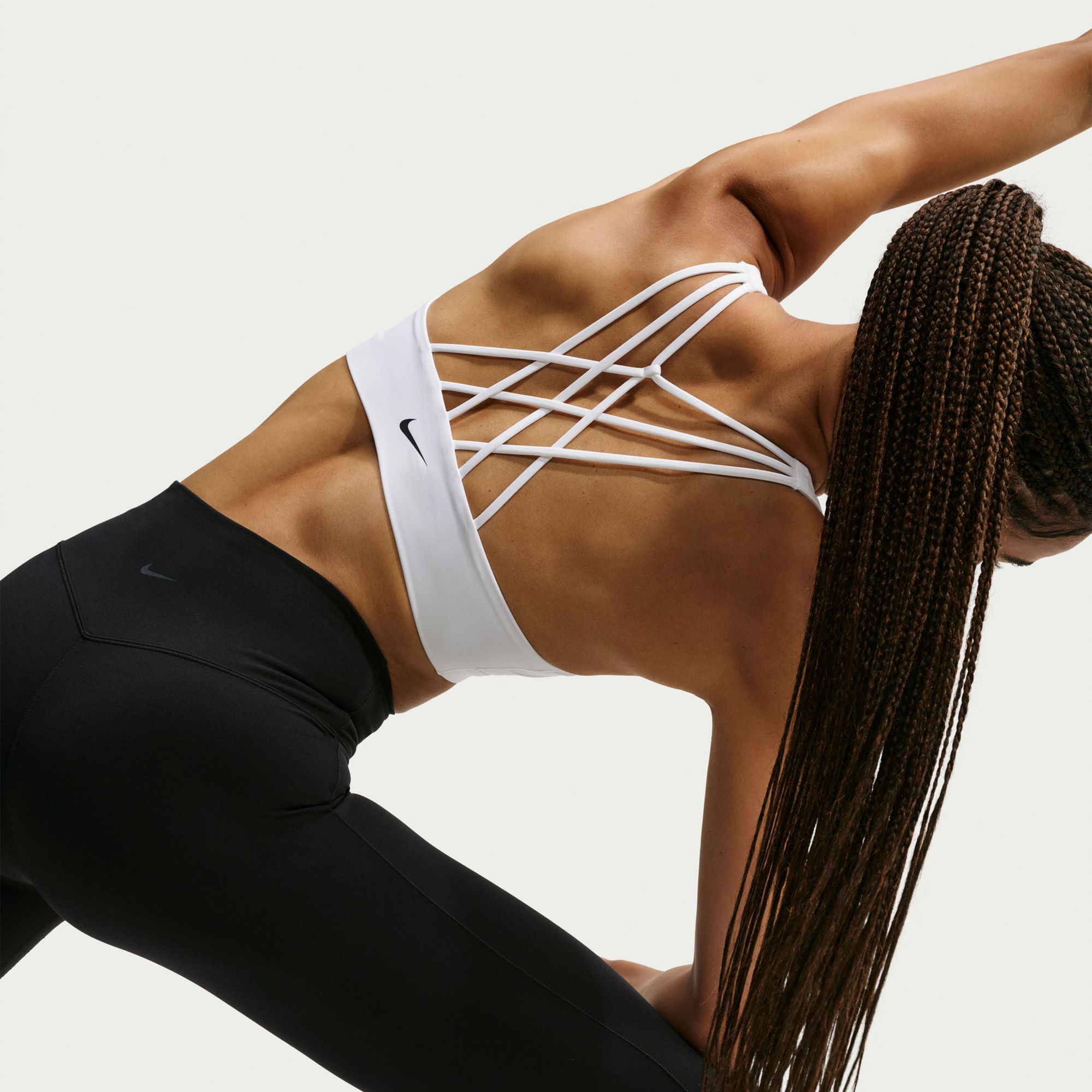 Nike Women's Indy Plunge Strappy Light-Support Sports Bra