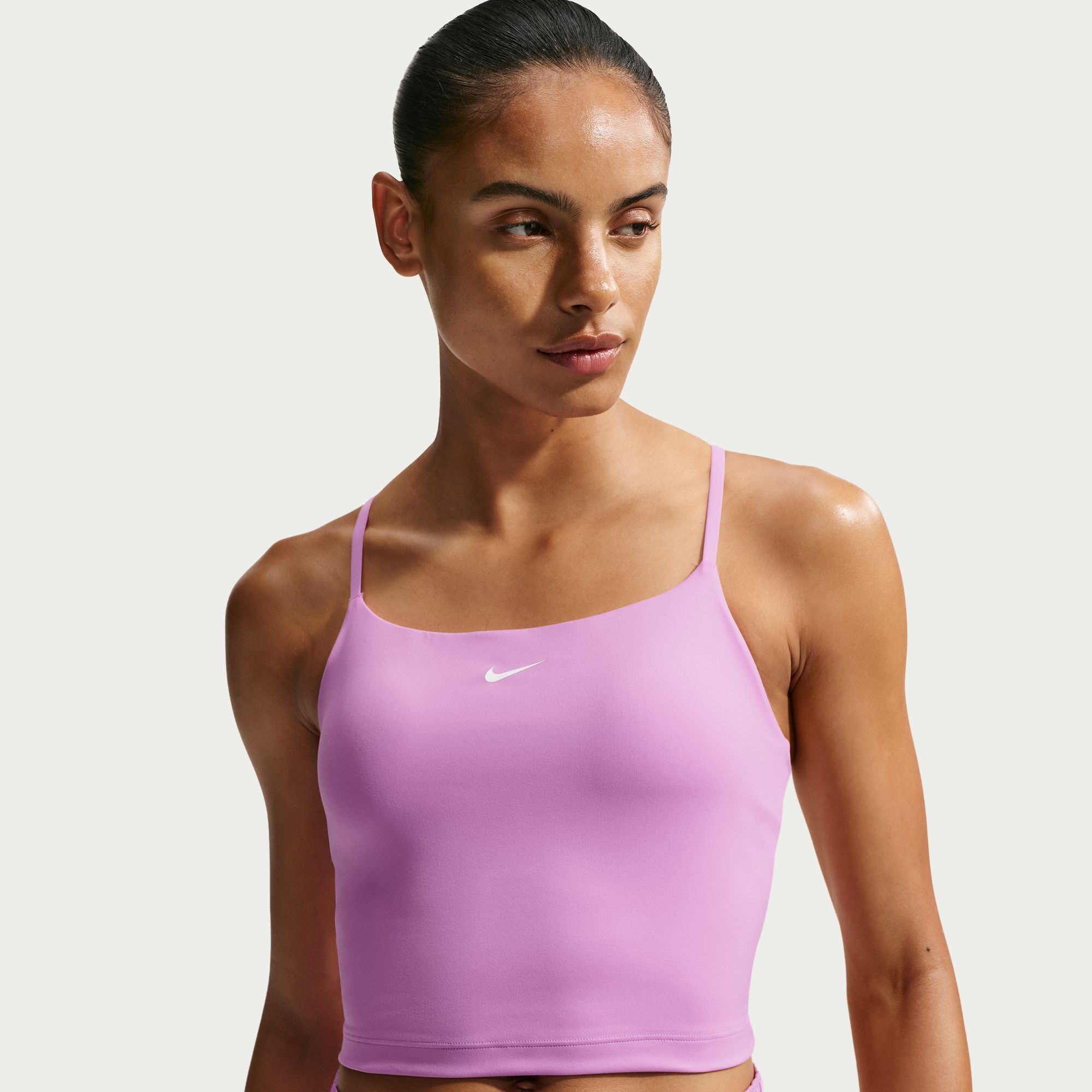 Nike Women's One Medium-Support Padded Adjustable Sports Bra Tank