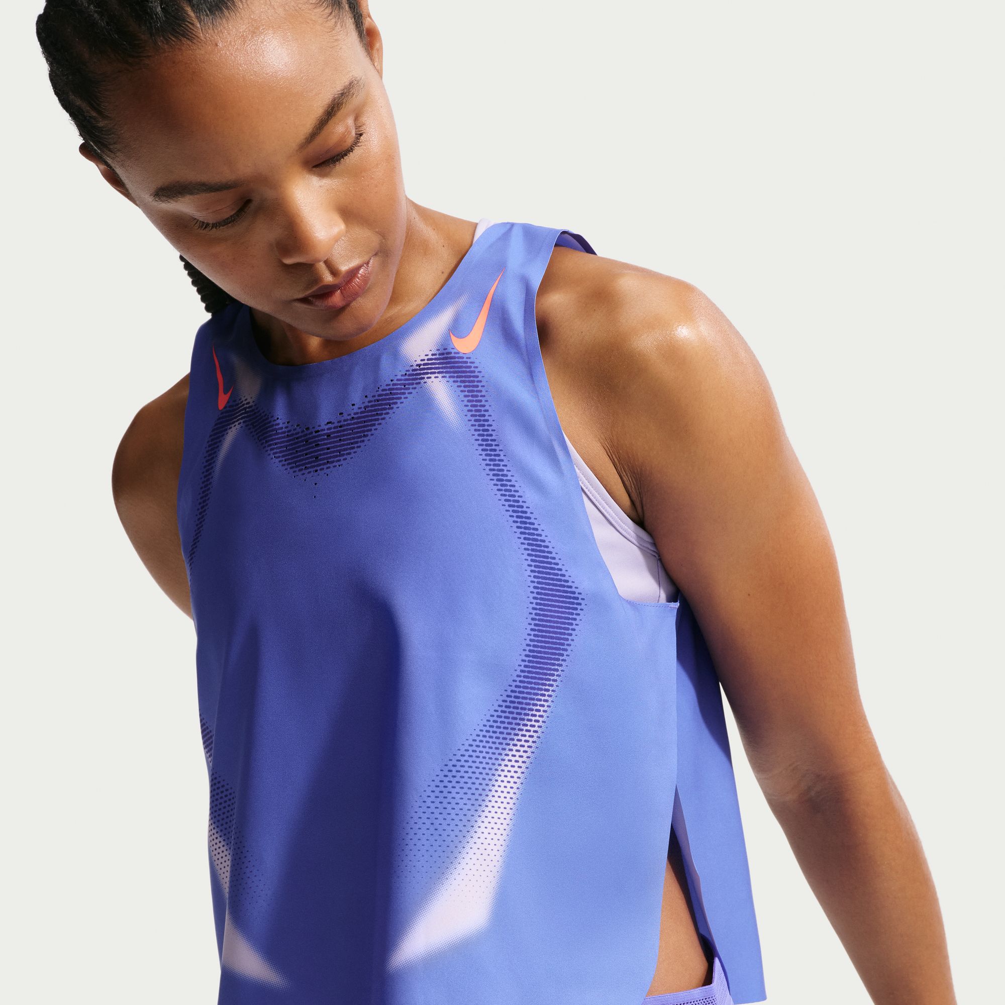 Nike Women's AeroSwift Dri-FIT ADV Cropped Running Tank Top