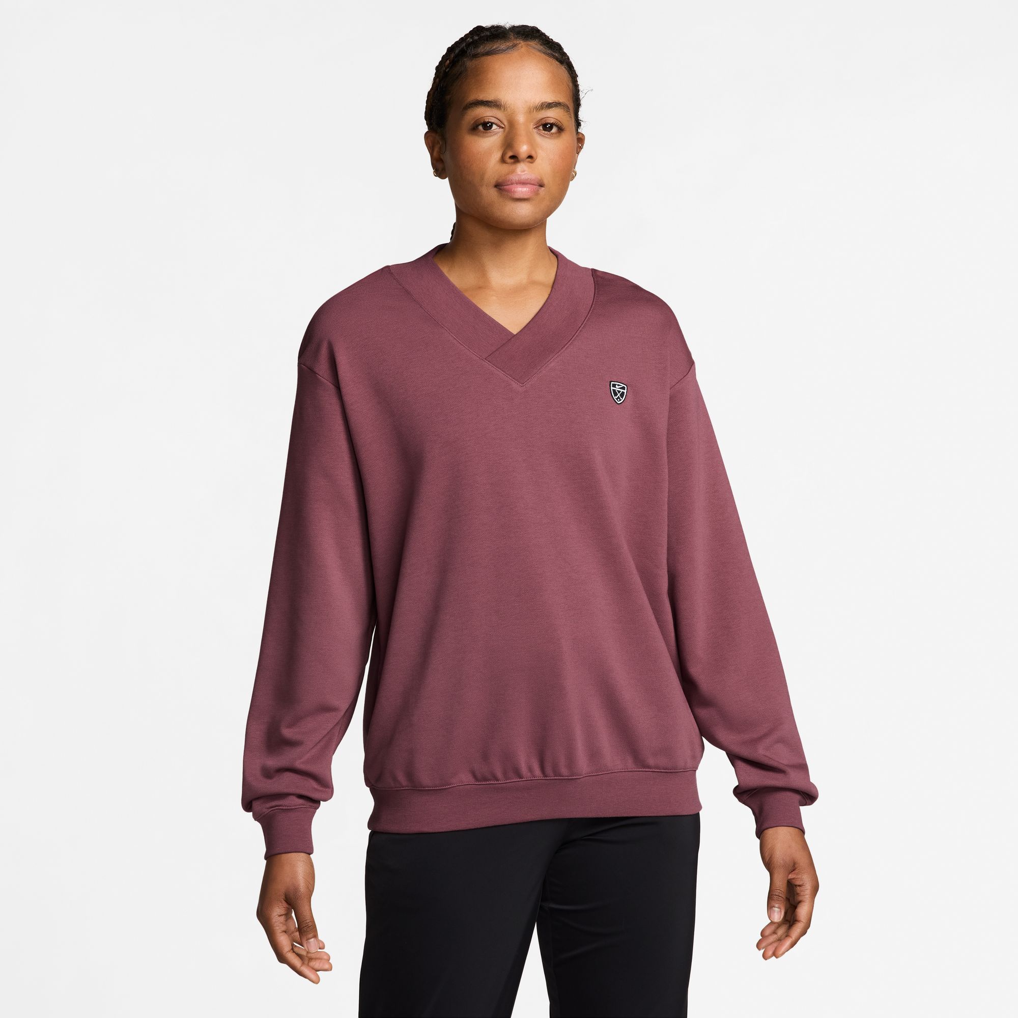 Nike Women's Fairway Fresh Dri-FIT Fleece Golf Sweatshirt