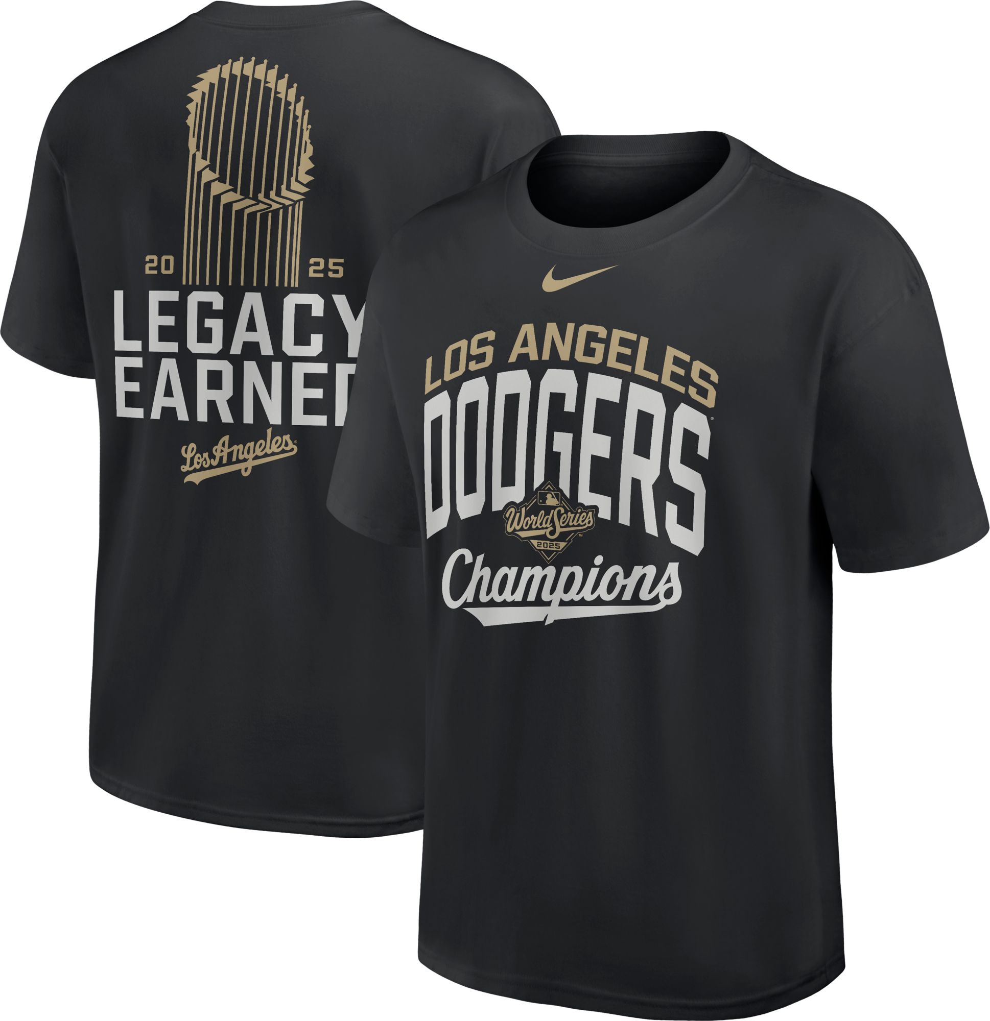 Nike Women's Los Angeles Dodgers 2026 Gold Collection Logo T-Shirt