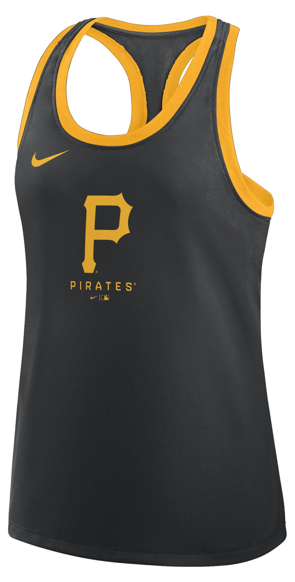 Nike Women's Pittsburgh Pirates Black Racerback Tank Top