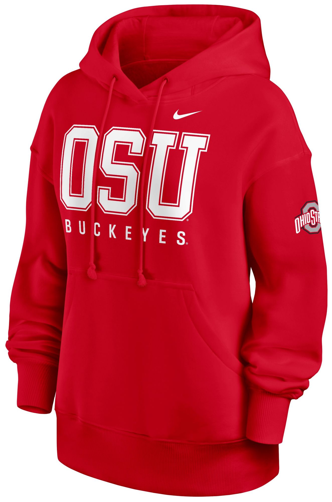 Nike Women's Ohio State Buckeyes Red Sideline Hoodie
