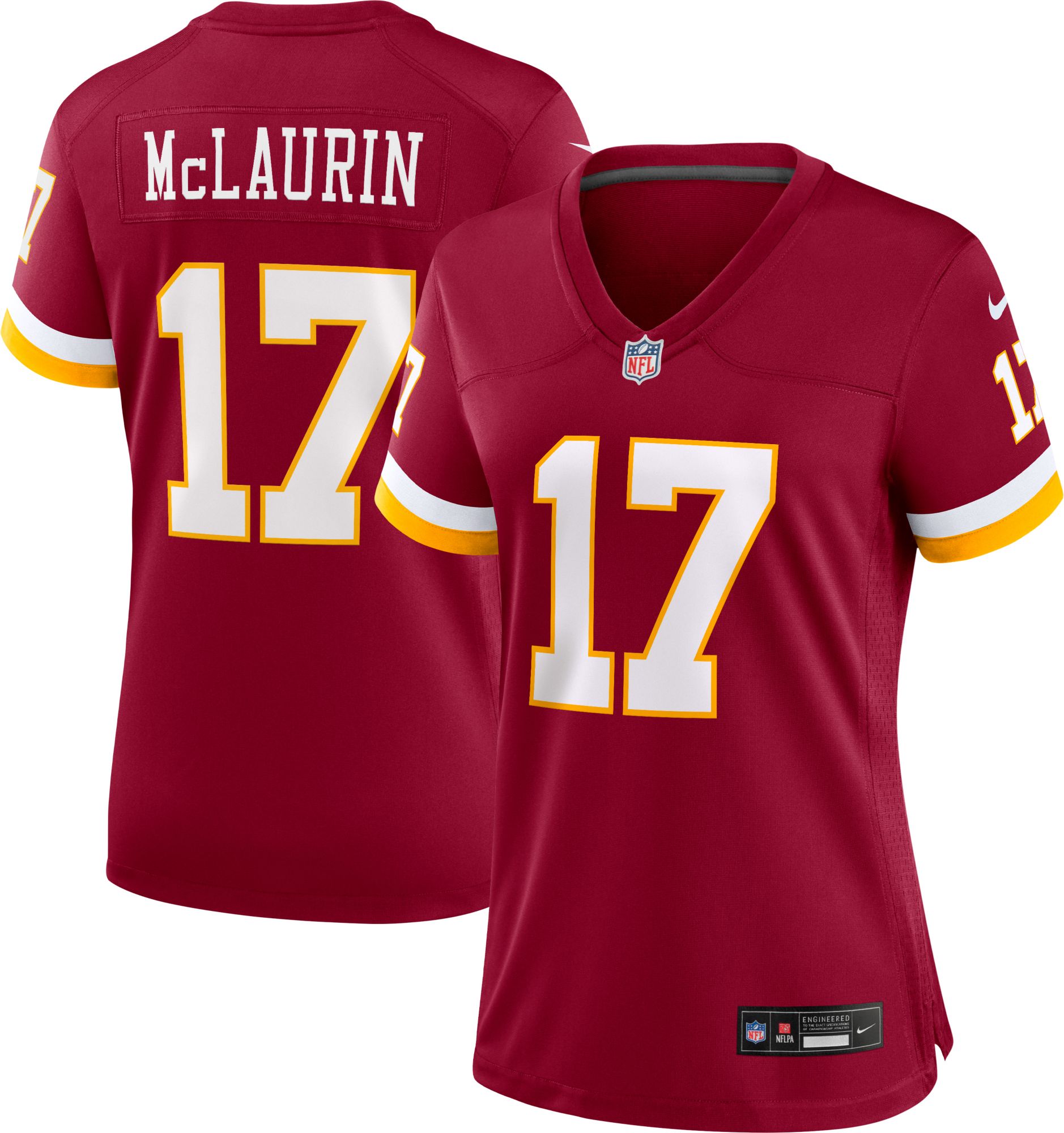 Nike Women's Washington Commanders Team Red Terry McLaurin #17 Home Game Jersey