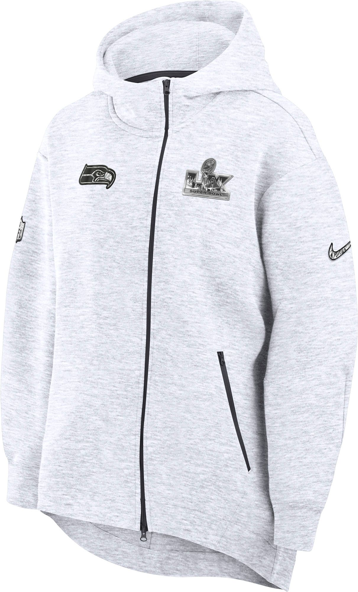 Nike Women's 2025-26 Super Bowl LX Bound Seattle Seahawks Media Tech Fleece Hoodie