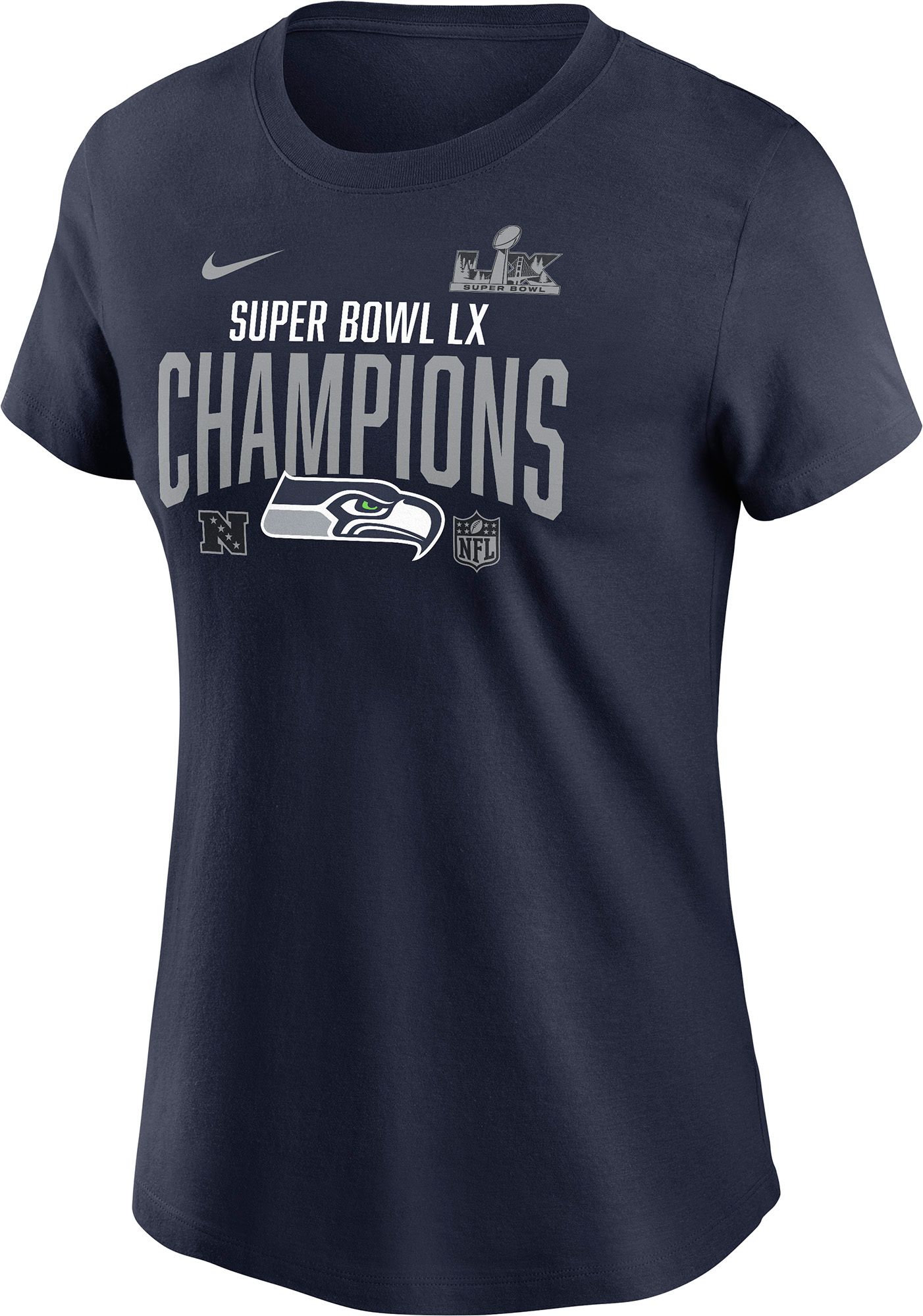 Nike Women's 2025-26 Super Bowl LX Champions Seattle Seahawks Going Yard T-Shirt