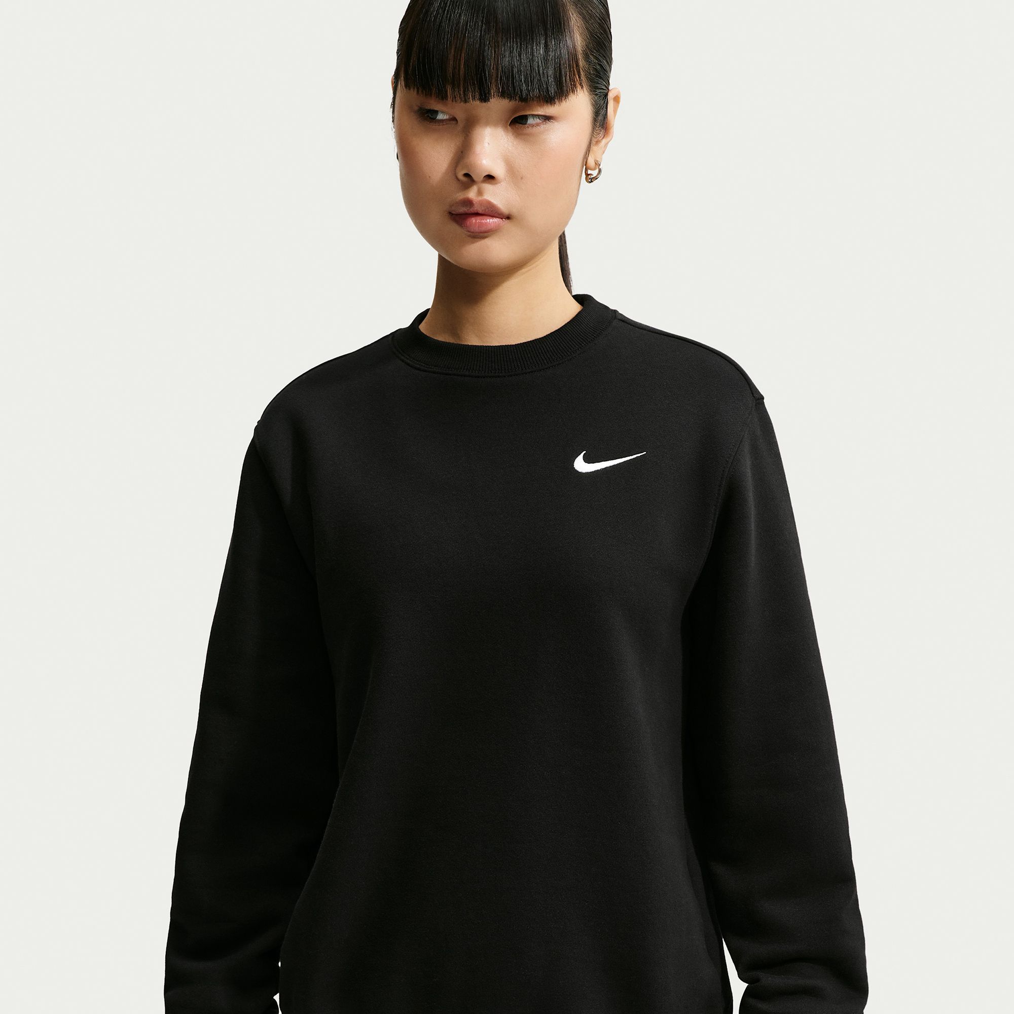 Nike Women's Studio Fleece Medium Weight Crew