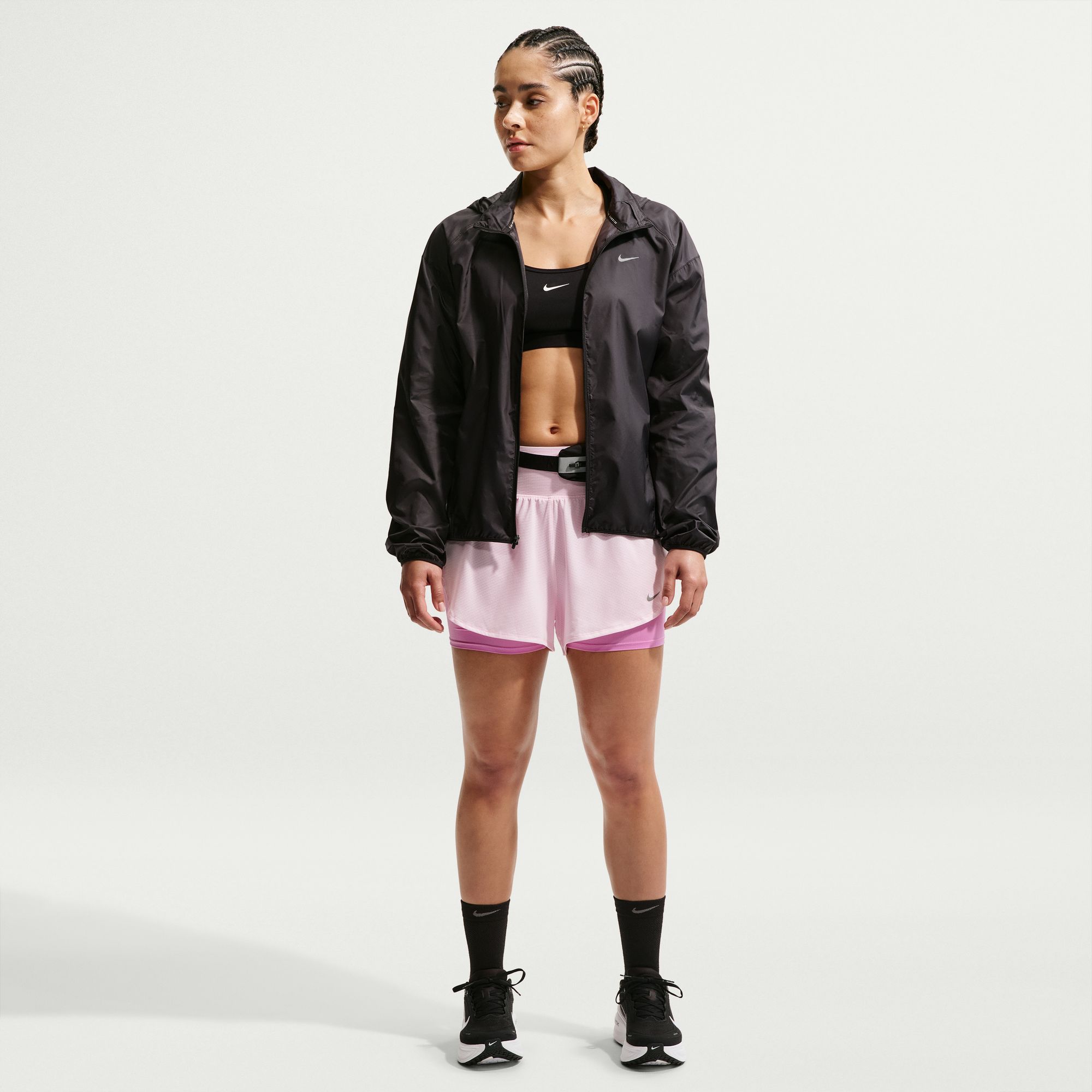 Nike Women's Flow Dri-FIT 2-in-1 Mesh Running Shorts