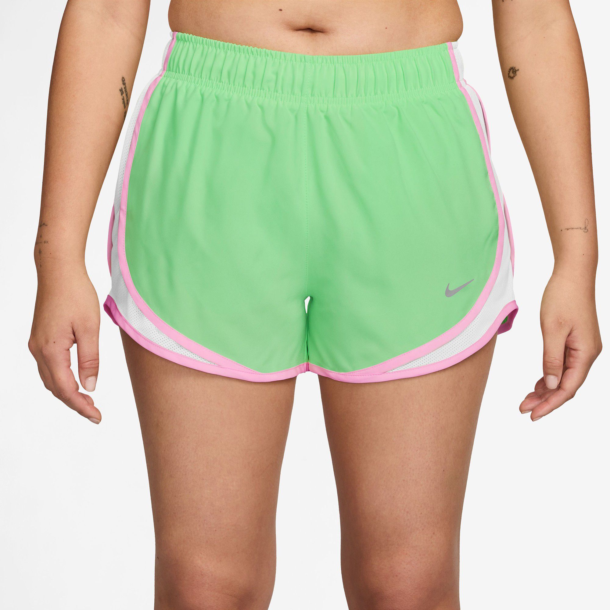 Nike Women's Tempo Dri-FIT Mid-Rise 3" Brief-Lined Running Shorts (Plus Size)