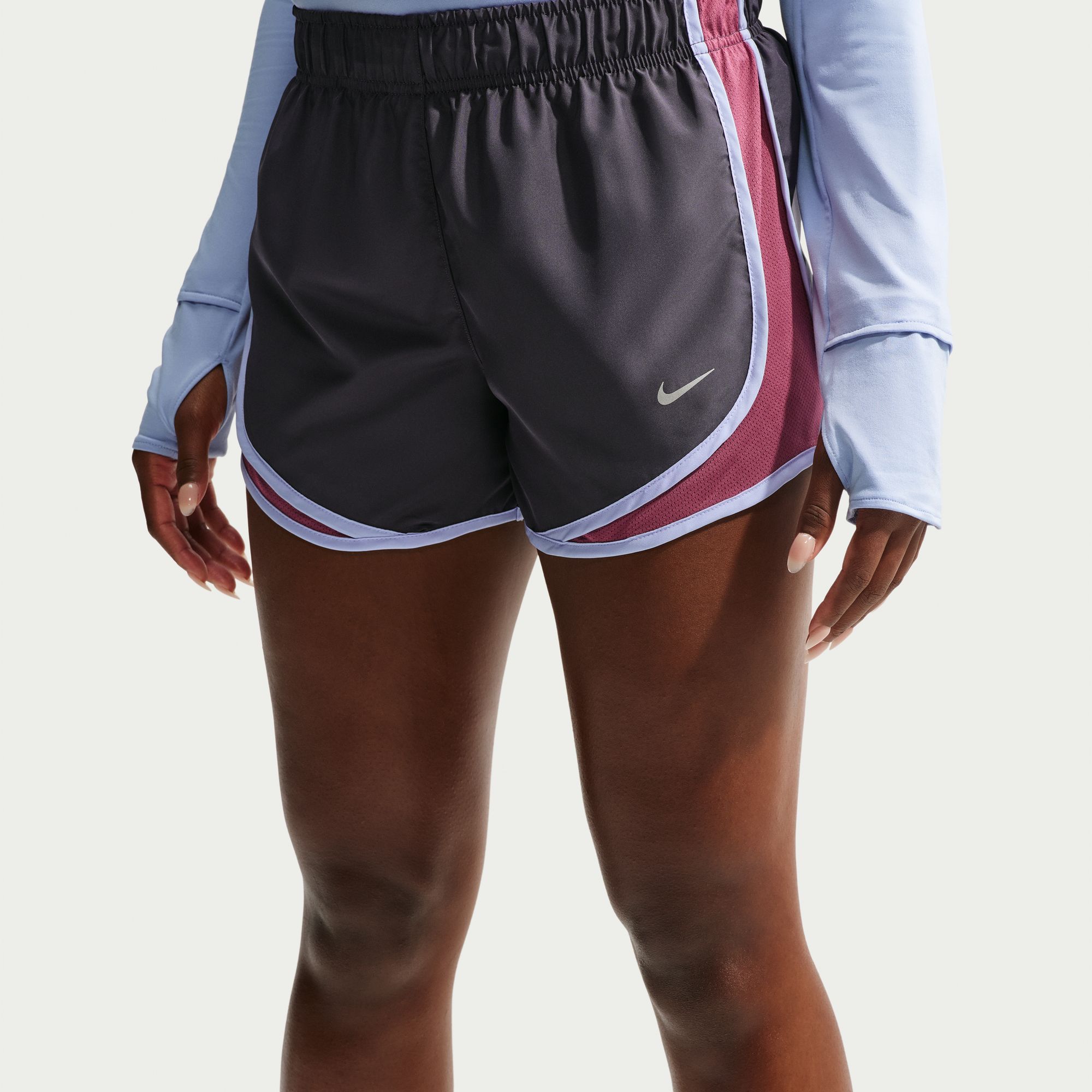 Nike Women's Tempo Dri-FIT Mid-Rise 3" Brief-Lined Running Shorts