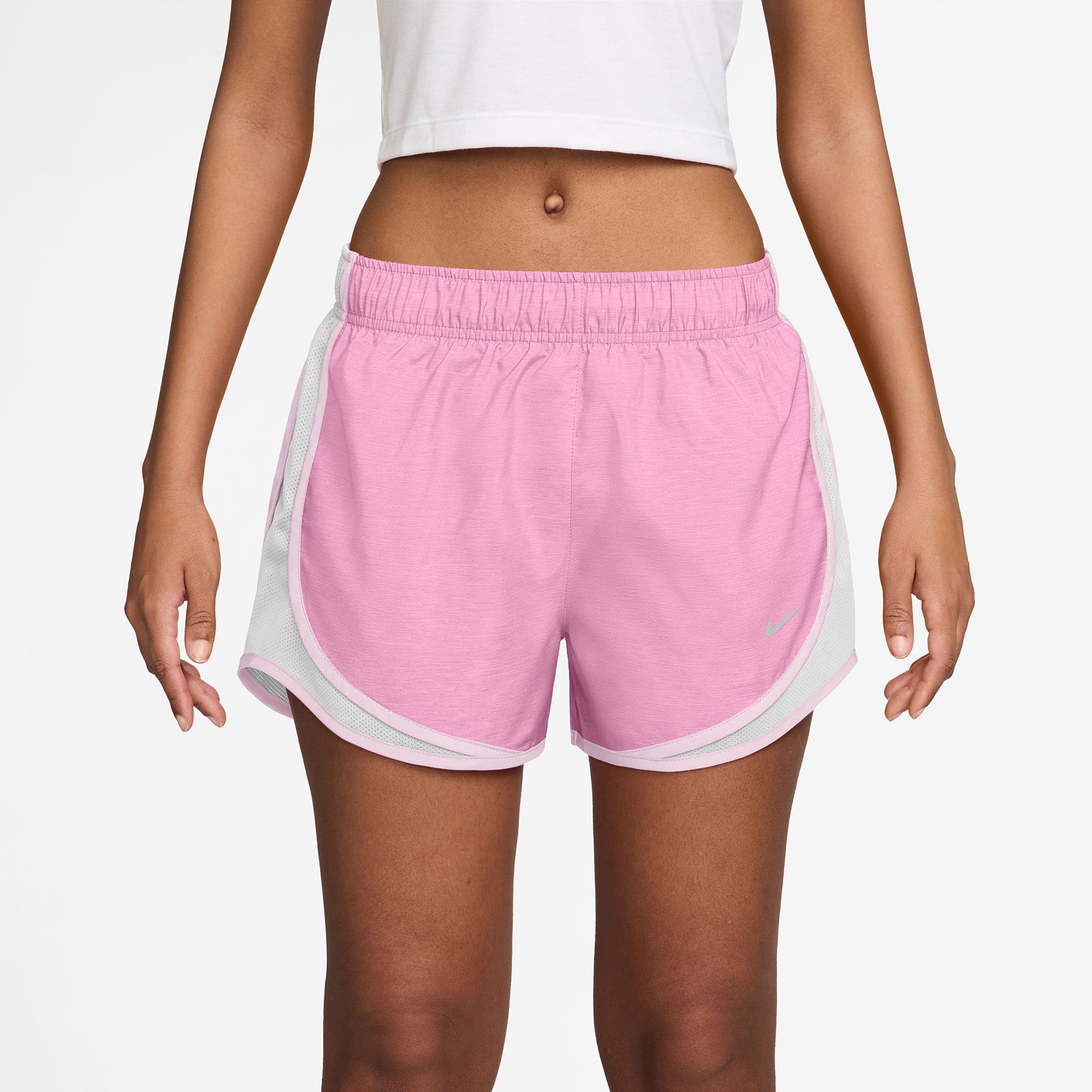 Nike Women's Tempo Dri-FIT Mid-Rise 3" Brief-Lined Running Shorts (Plus Size)