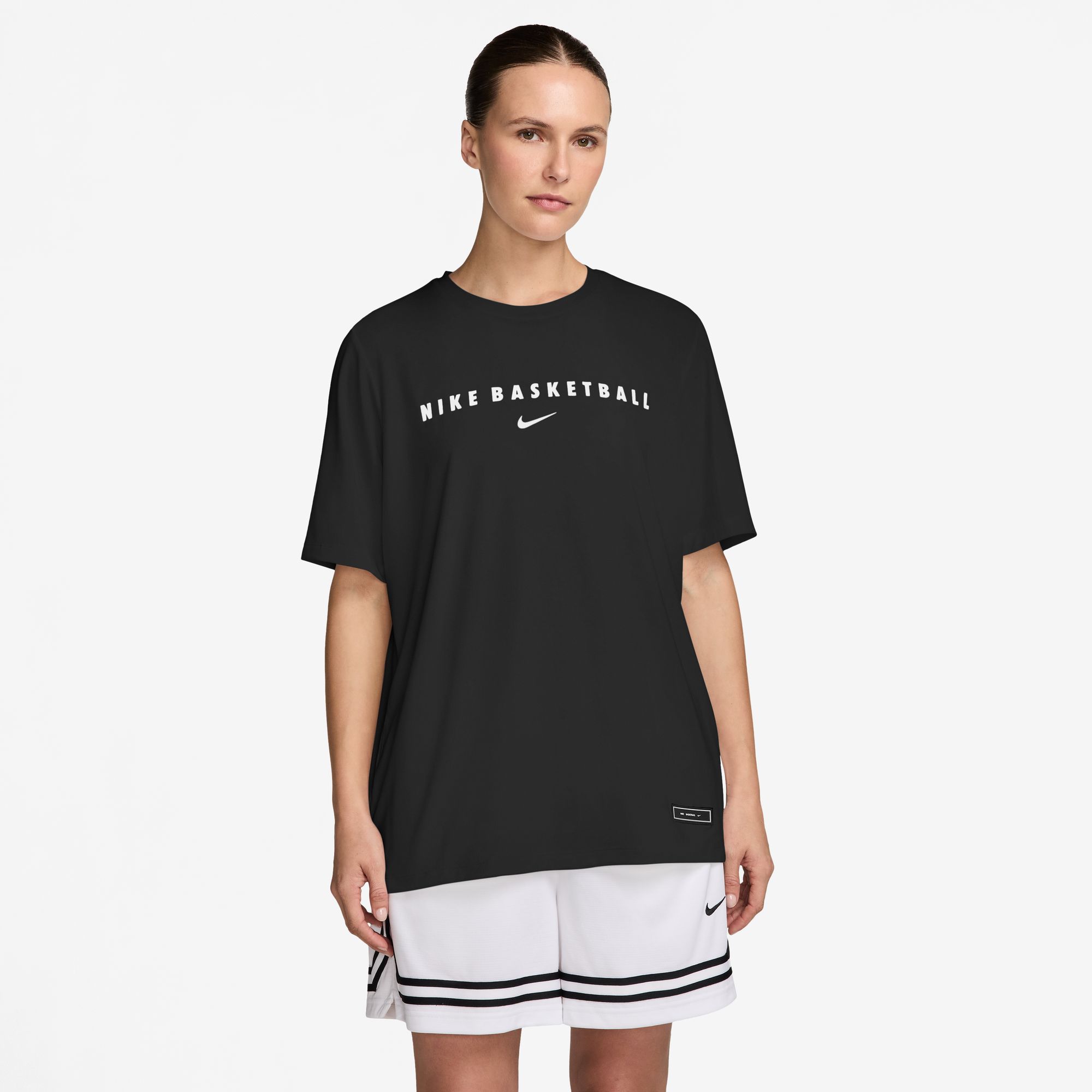 Nike Women's Dri-FIT Short-Sleeve Warm-Up Basketball Top