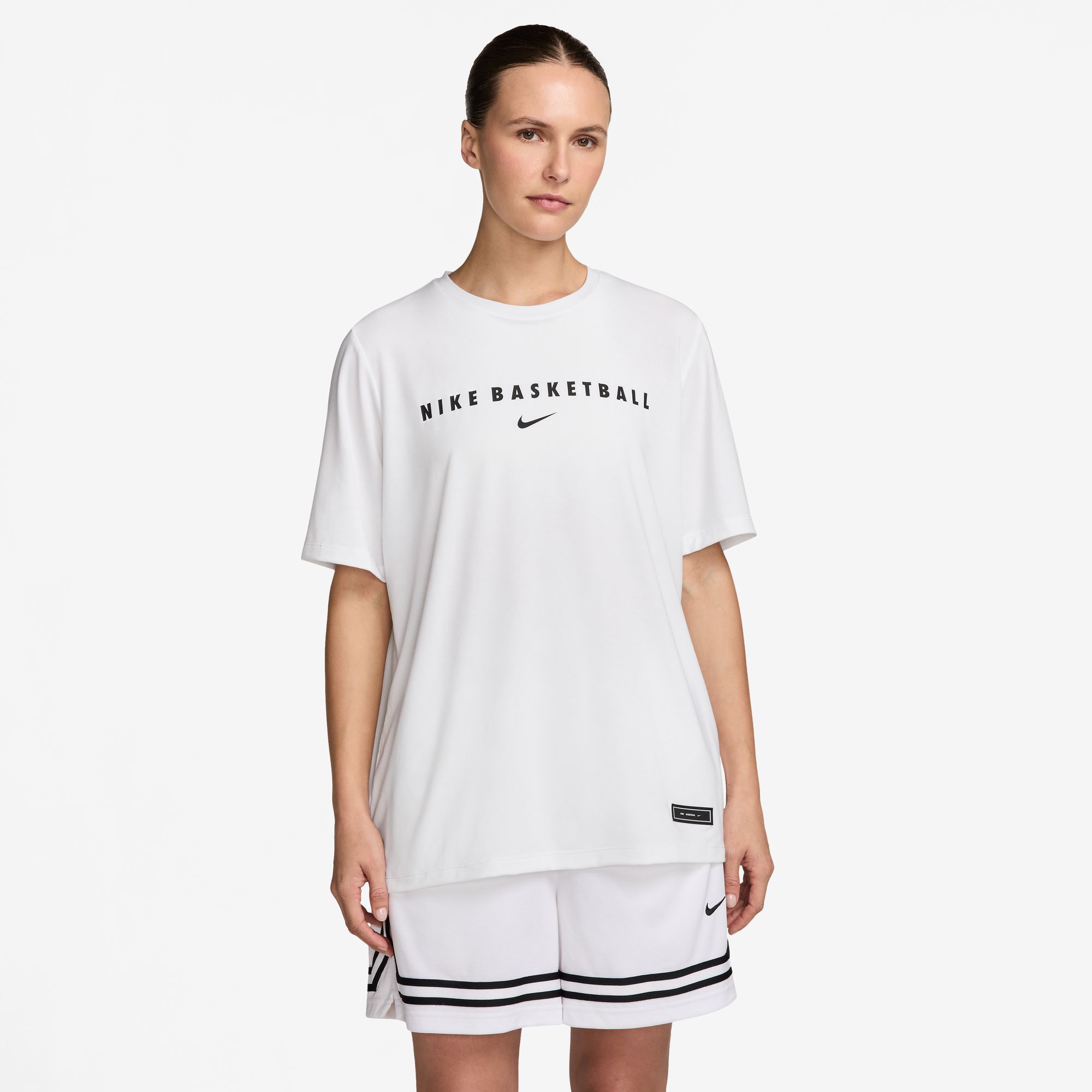 Nike Women's Dri-FIT Short-Sleeve Warm-Up Basketball Top