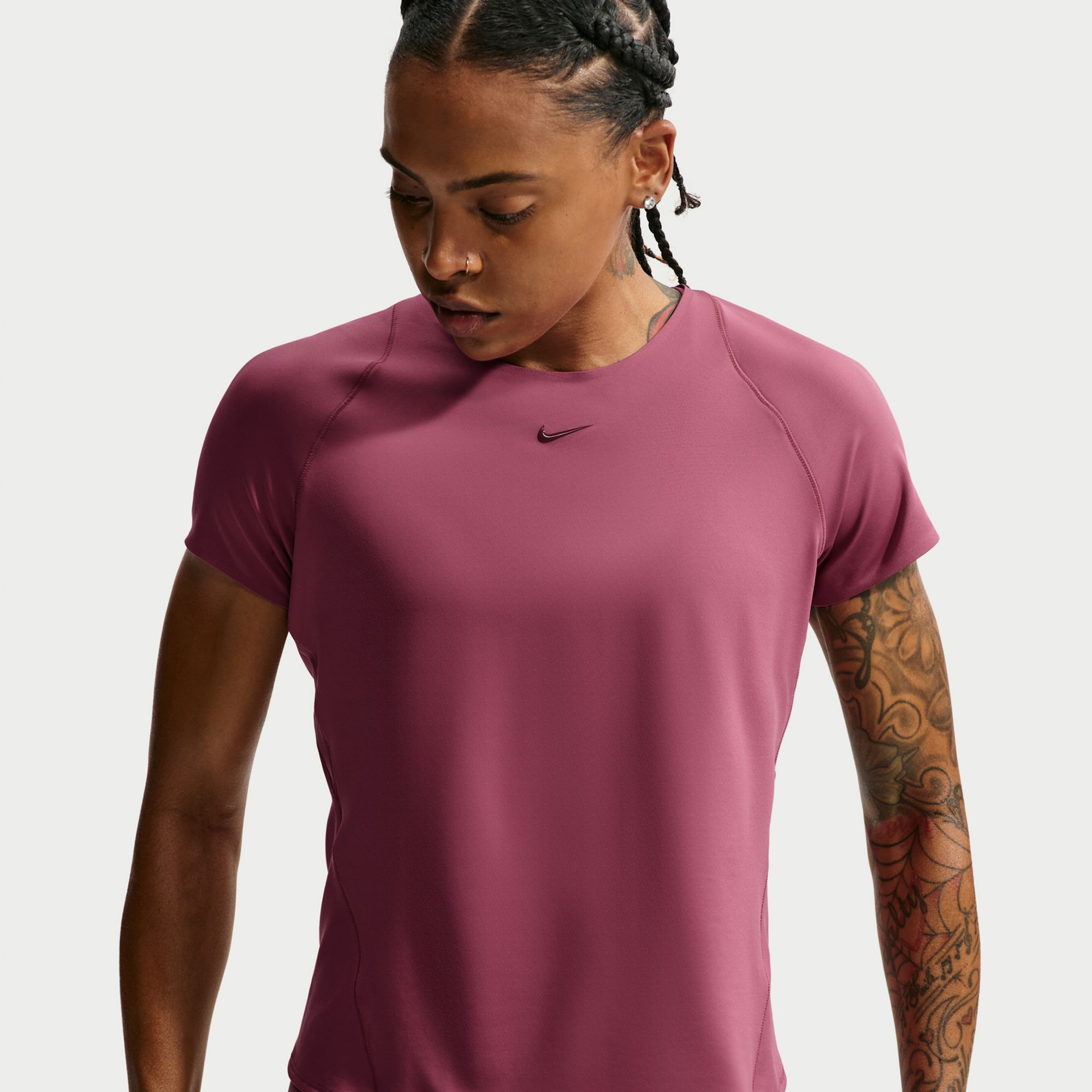 Nike Women's Universa Short-Sleeve Dri-FIT Top