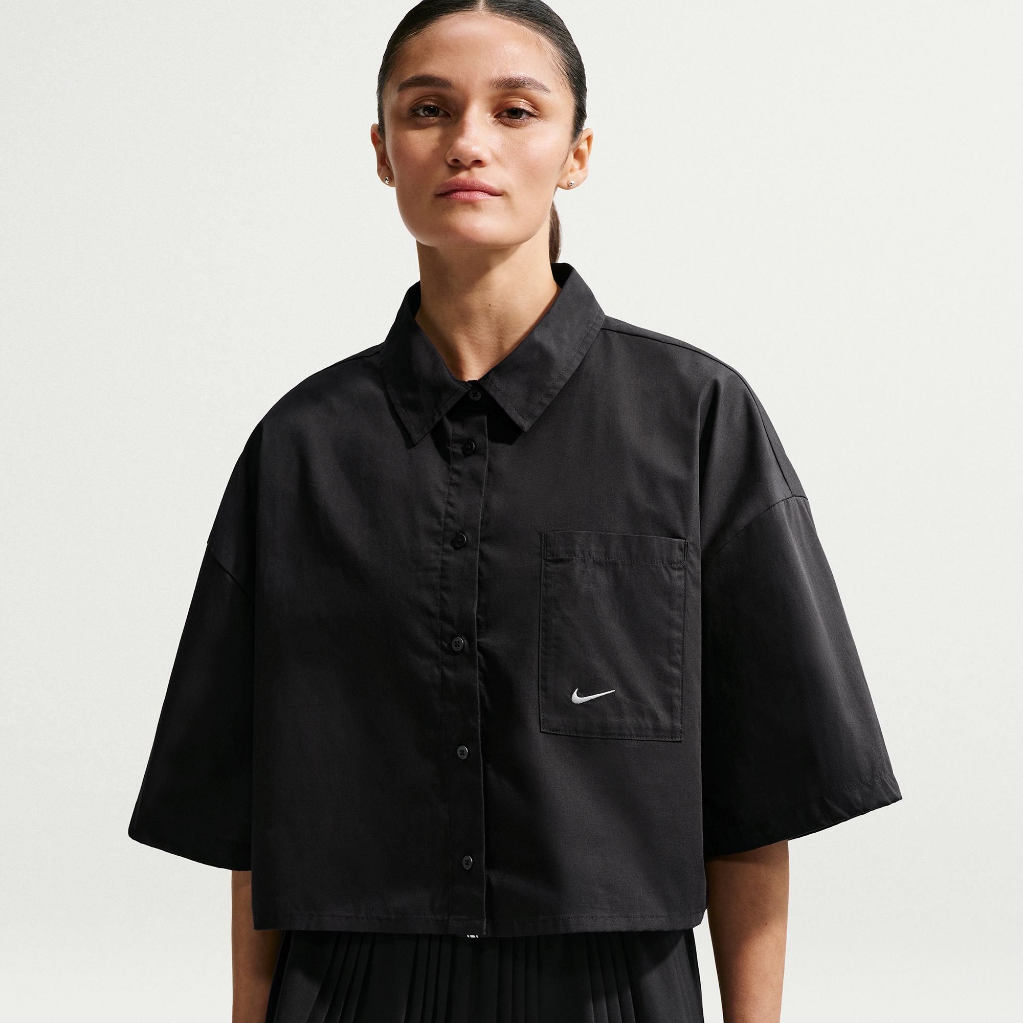 Nike Women's Sportswear Chill Poplin Top