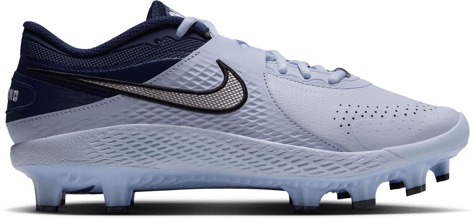 Nike Diamond Gamer MCS Softball Cleats, Size 11, Purple/Silver