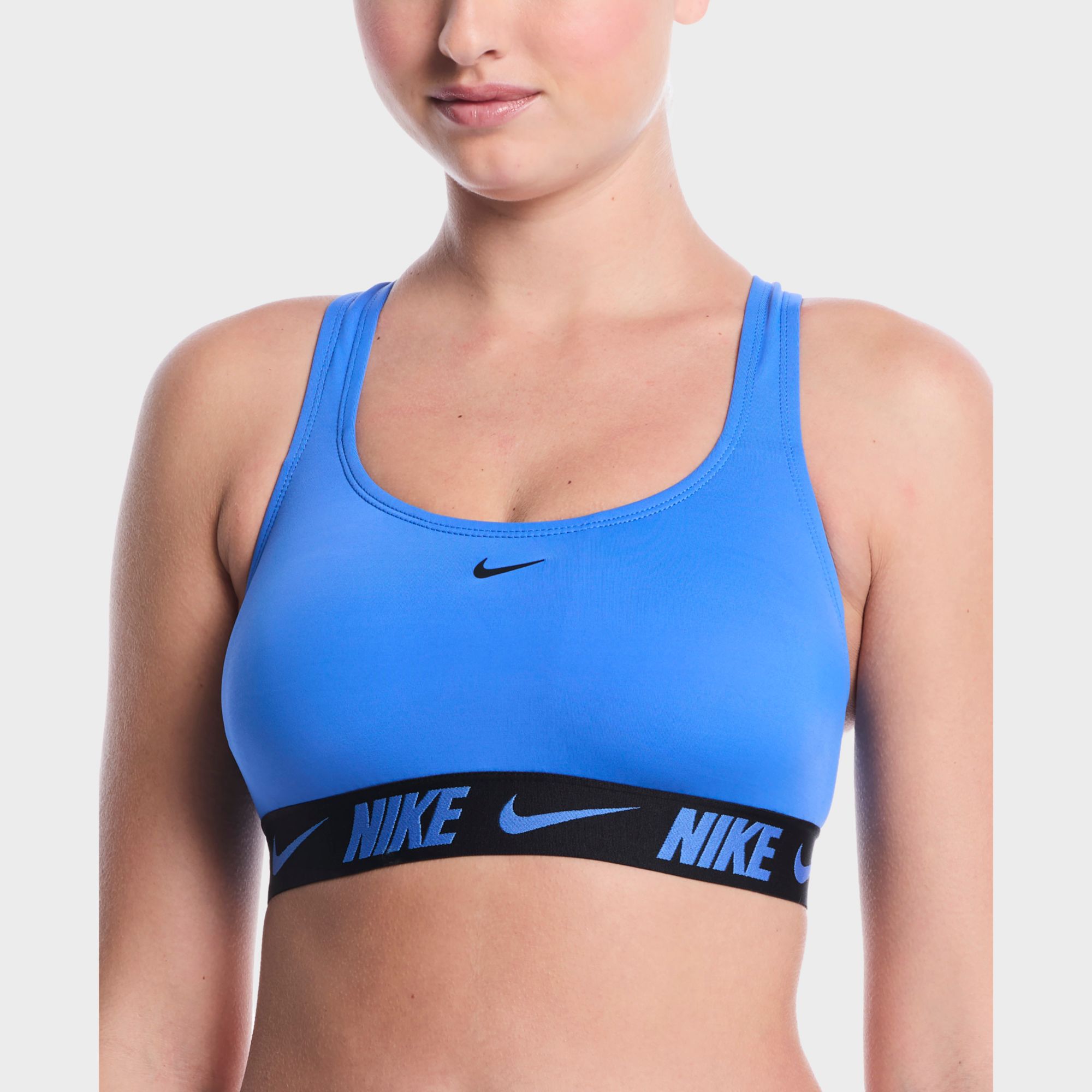 Nike Women's Racerback Bikini Top - Blue