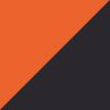 Safety Orange/Black-University Red