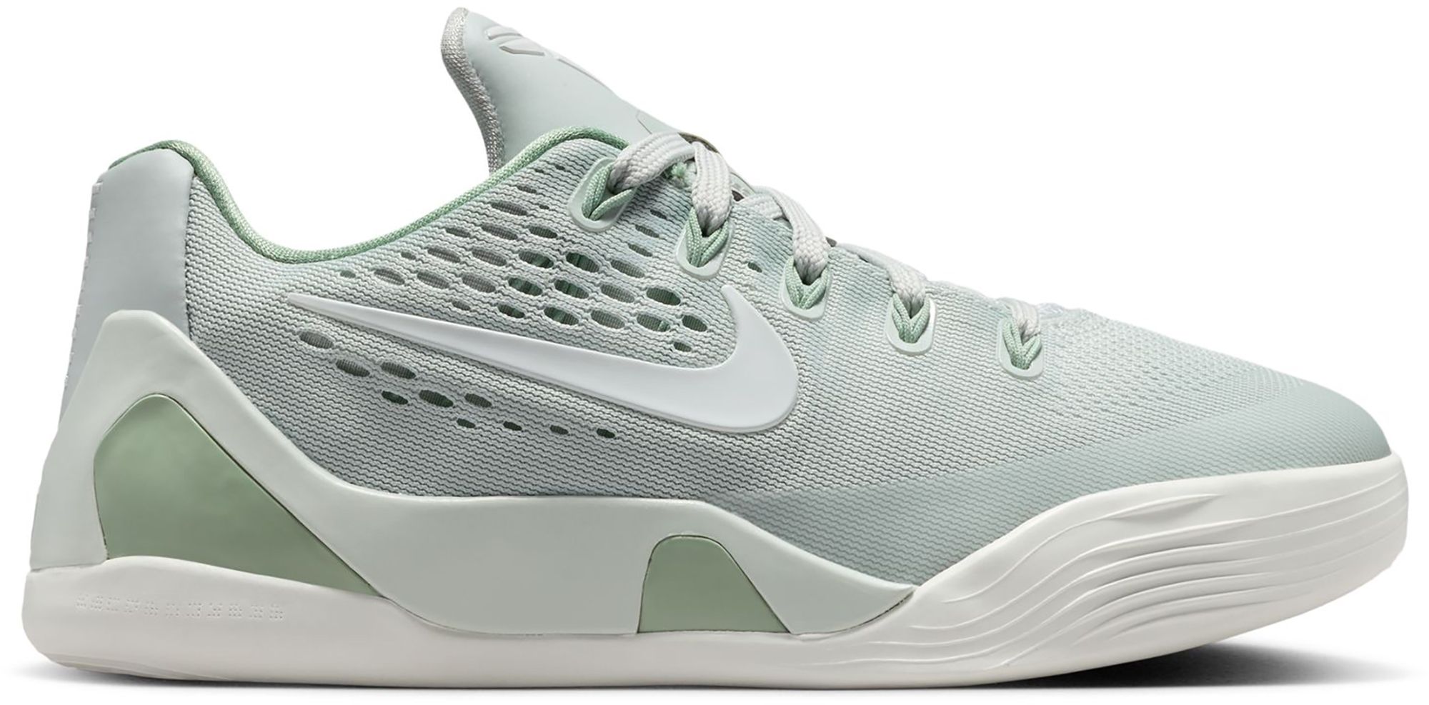 Nike Kids' Grade School Kobe 9 Low EM 'Silver' Basketball Shoes