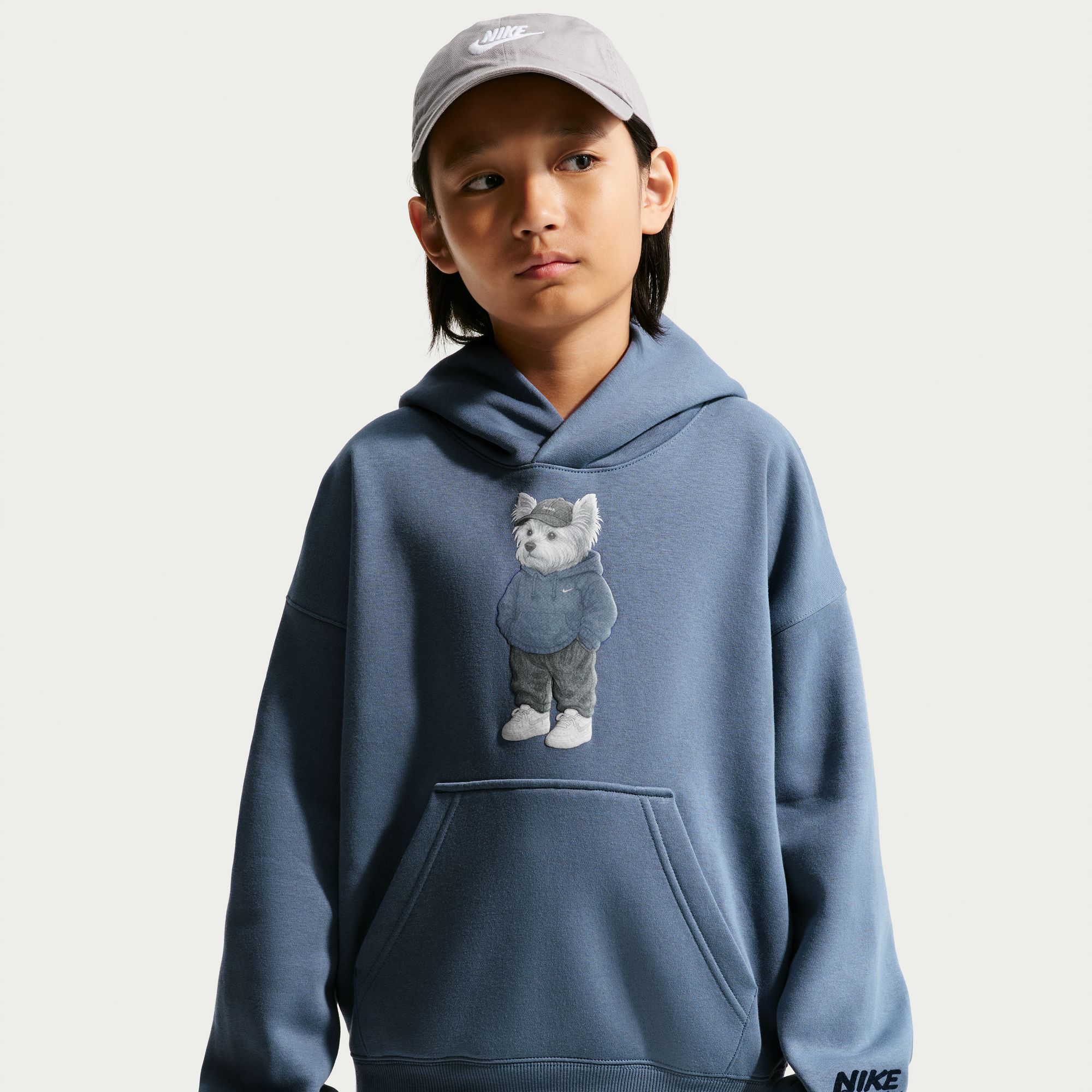 Nike Kids' Warm Up Pup Club Fleece Hoodie