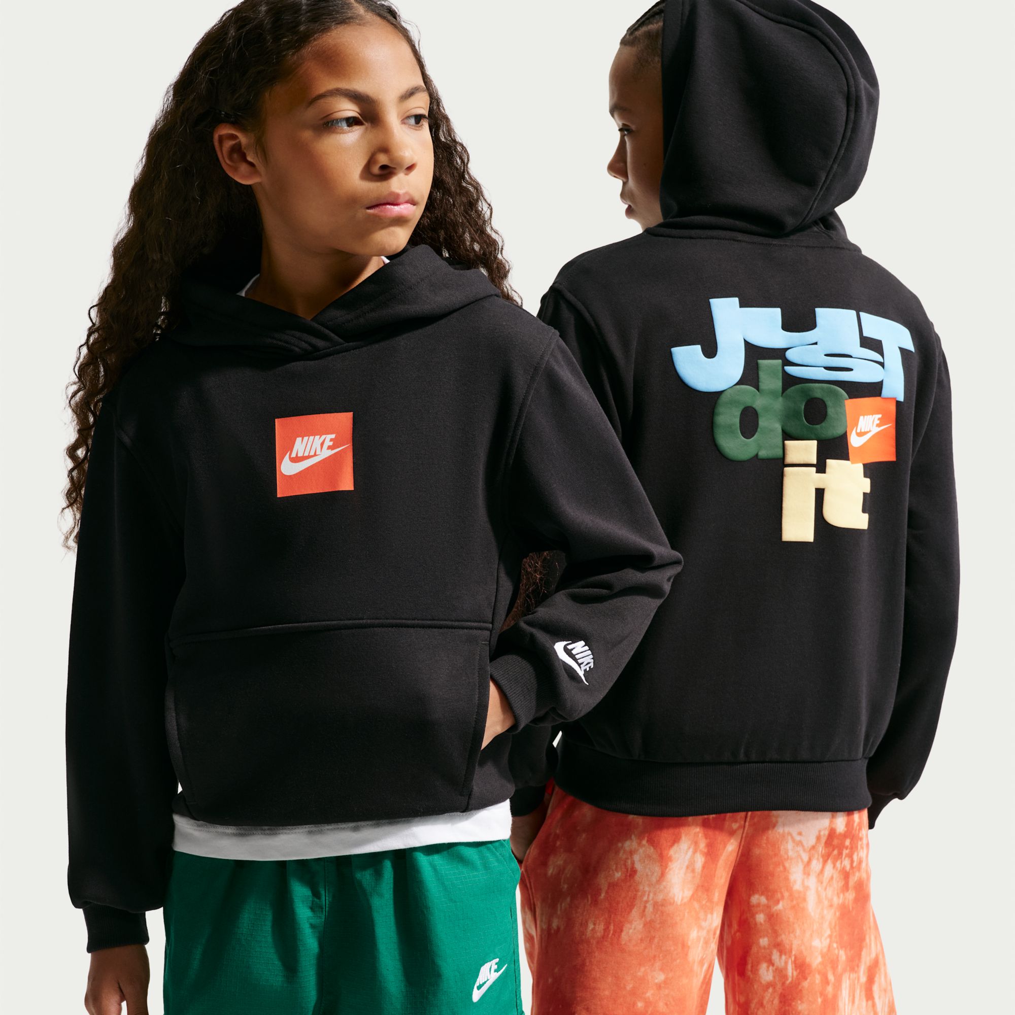 Nike Kids' Club Fleece French Terry Hoodie