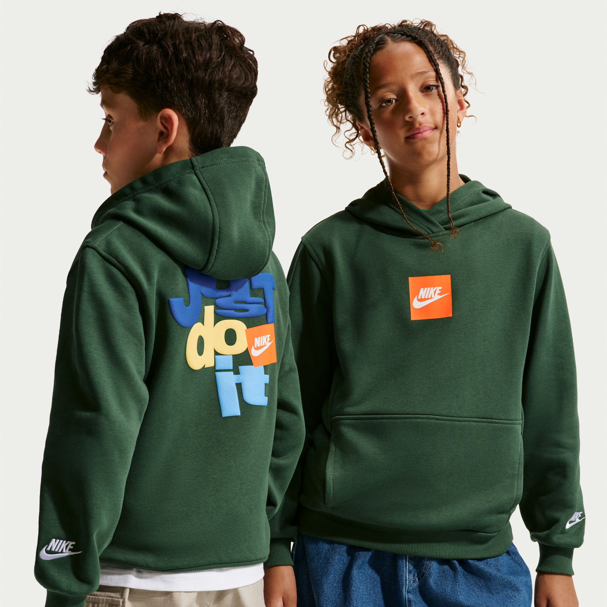 Nike Kids' Club Fleece French Terry Hoodie