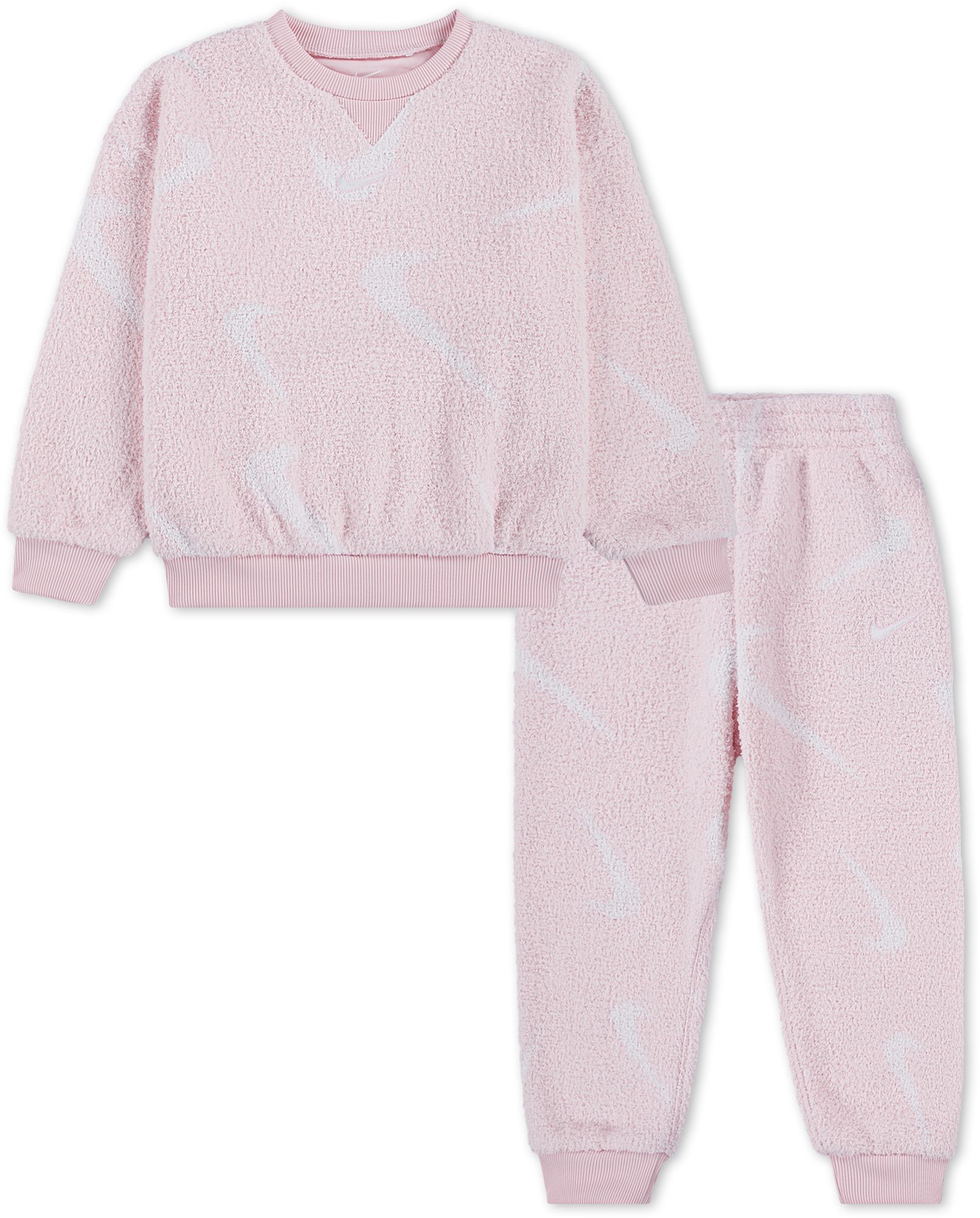 Nike Little Girls' Boucle Jacquard Pullover 2-Piece Set