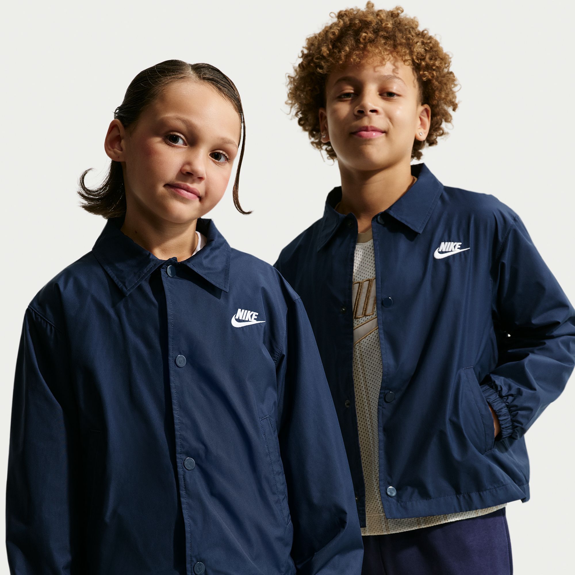 Nike Kids' Sportswear Club Woven Coach Jacket