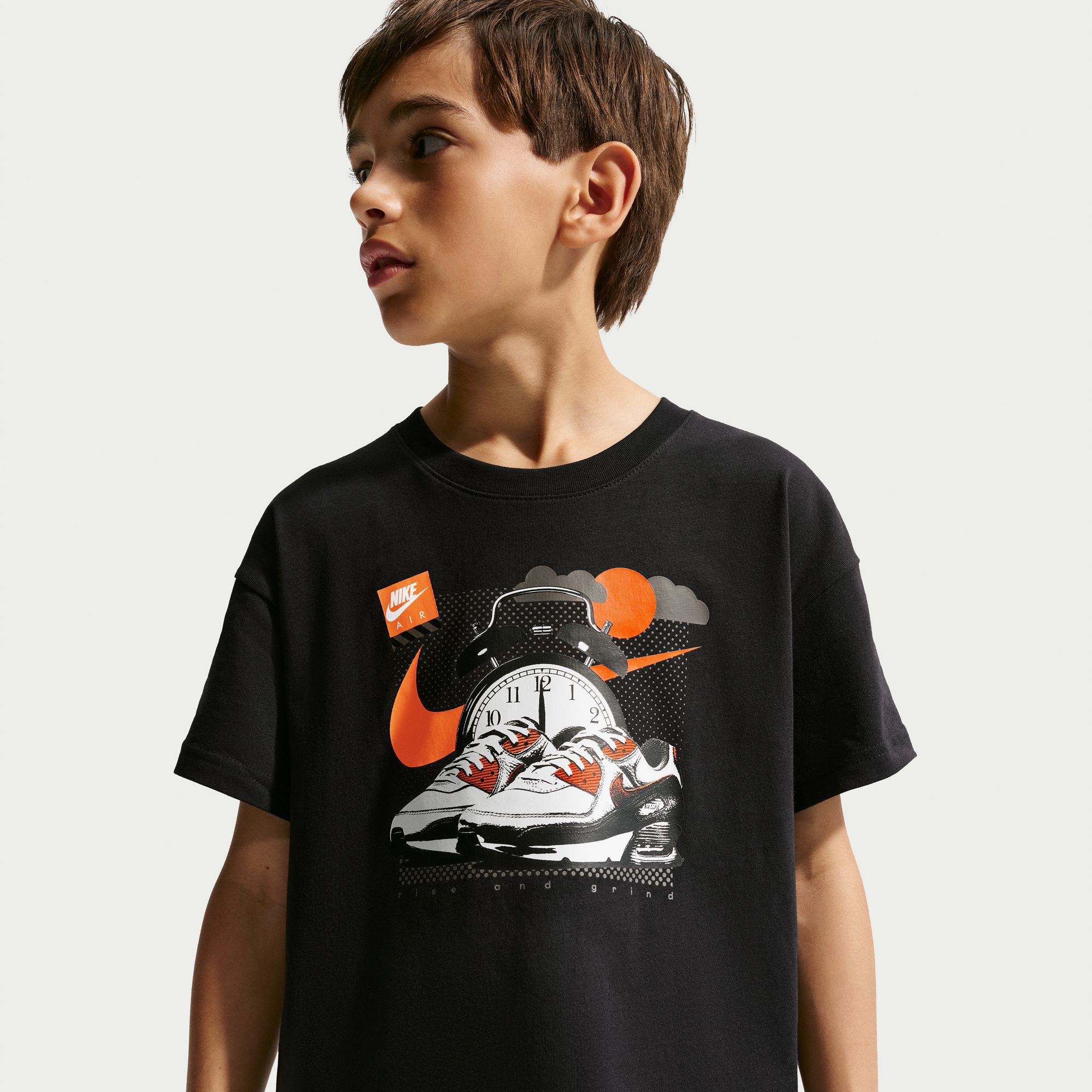 Nike Kids' Sportswear Air Rise N Shine Graphic Tee