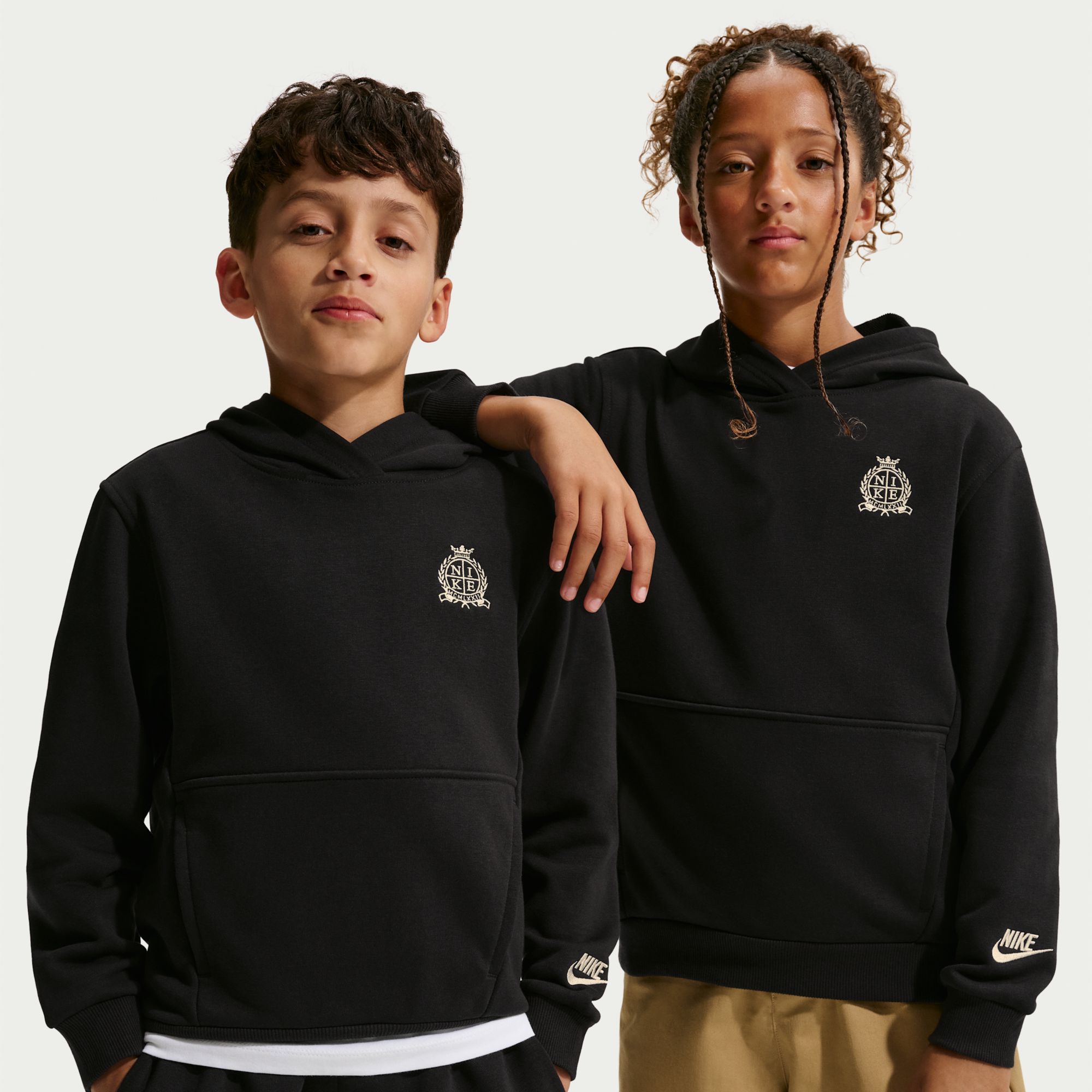 Nike Kids' Club Fleece French Terry Hoodie