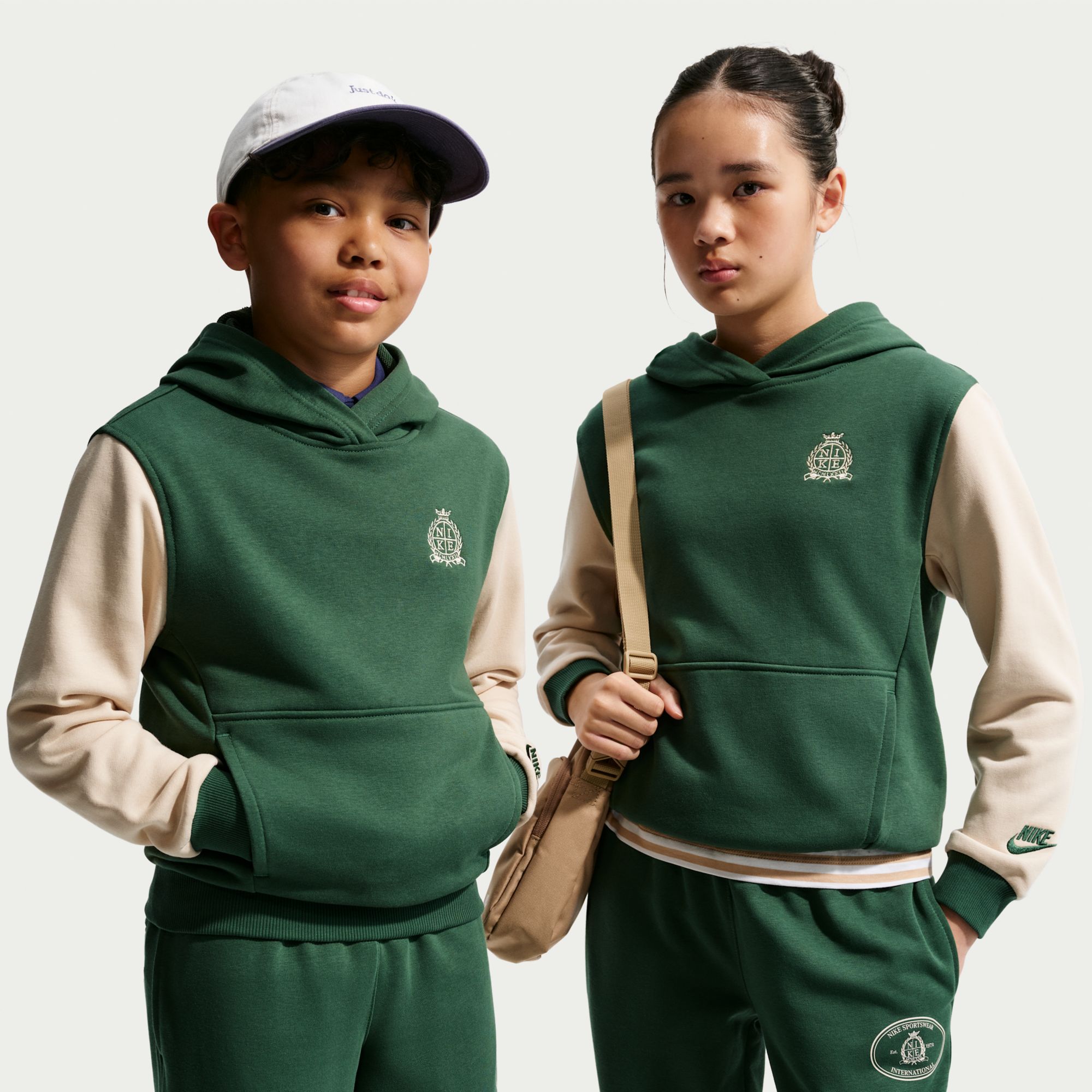 Nike Kids' Club Fleece French Terry Hoodie