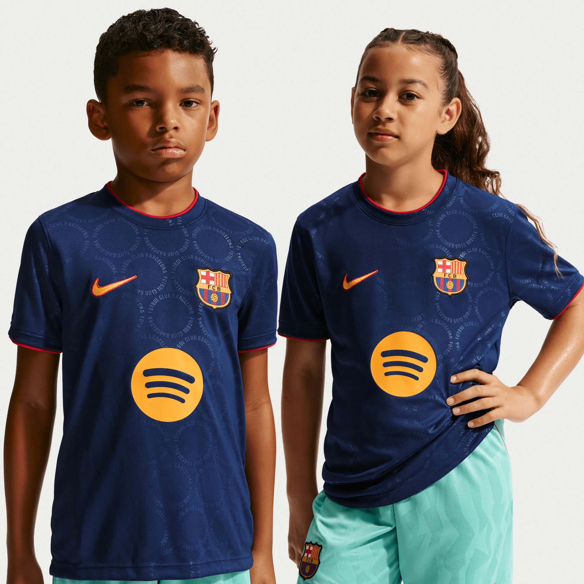 Nike Youth FC Barcelona 2026 Third Prematch Jersey