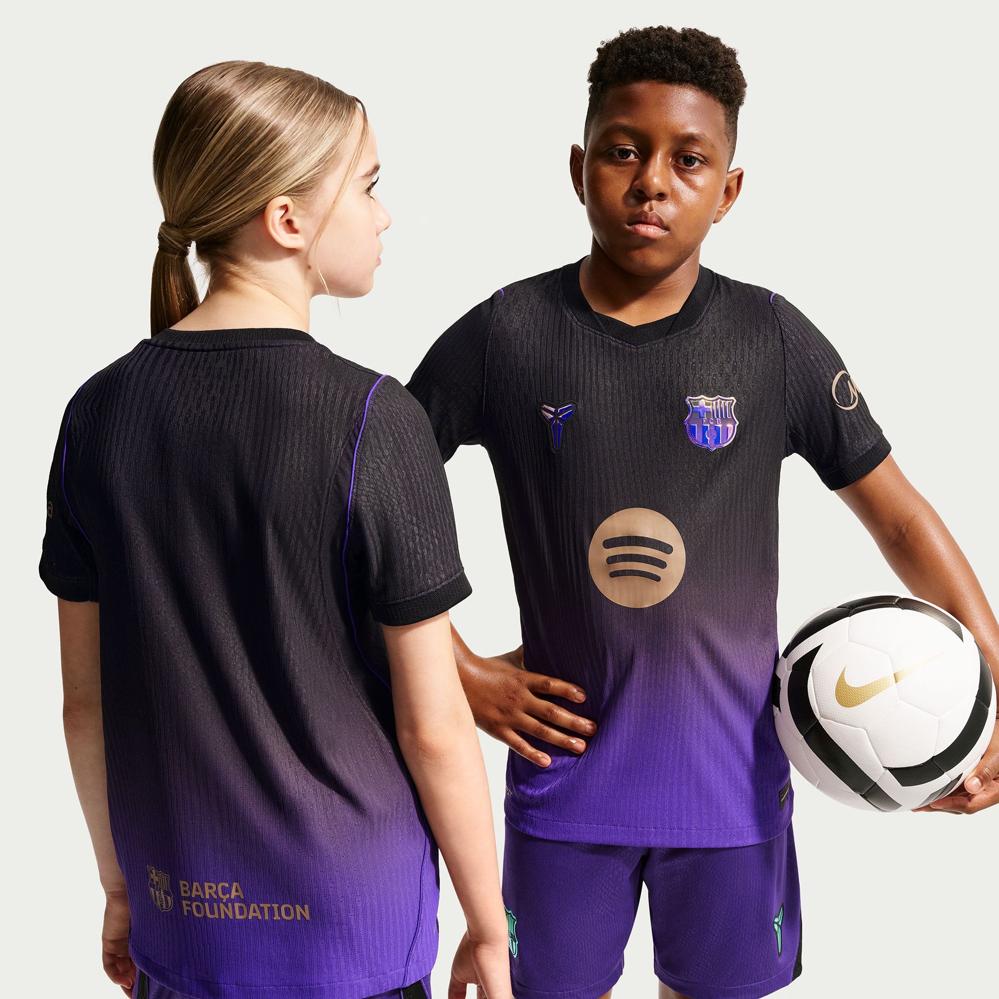 Nike Youth FC Barcelona x Kobe 2026 Away Authentic Jersey